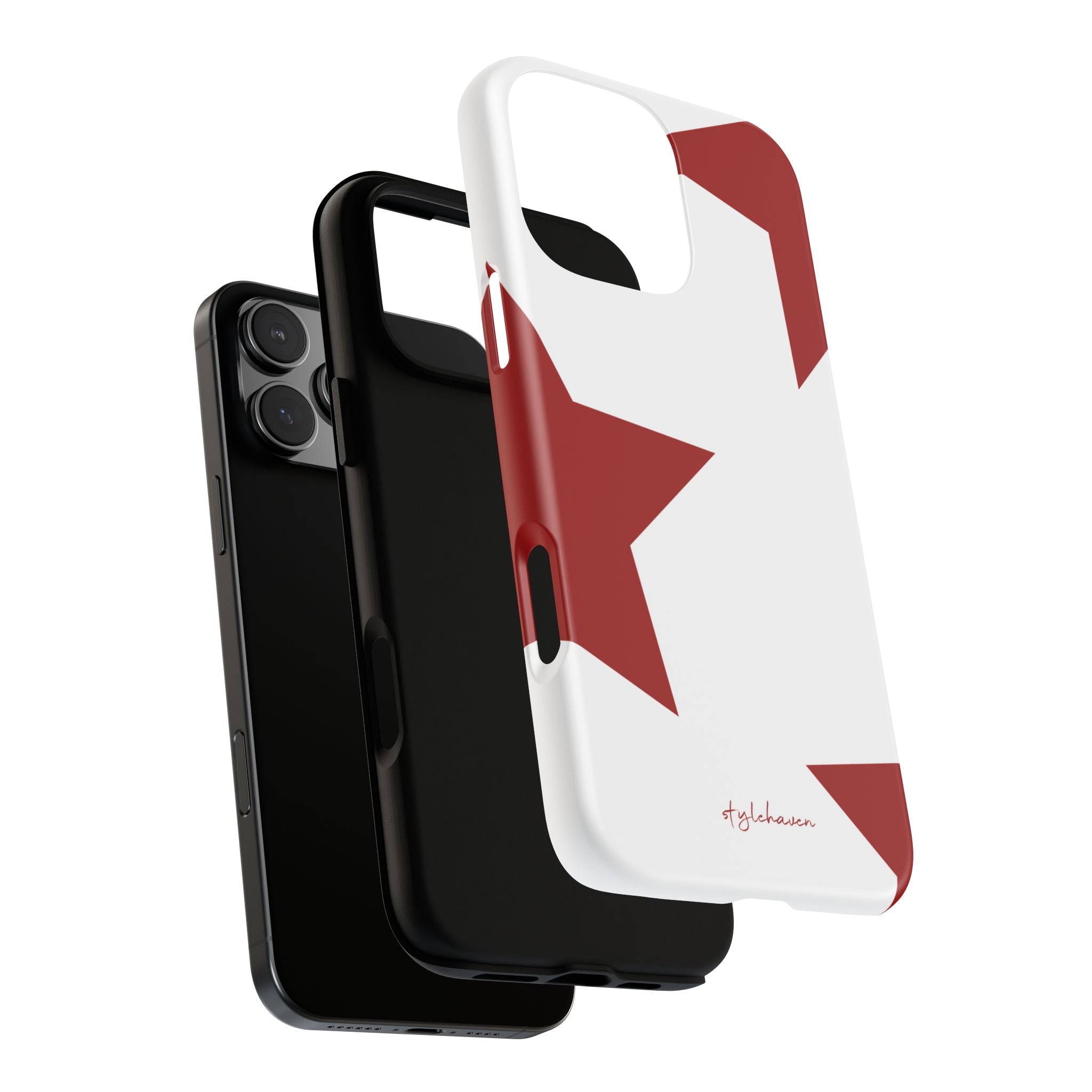 All I see is stars red phone case