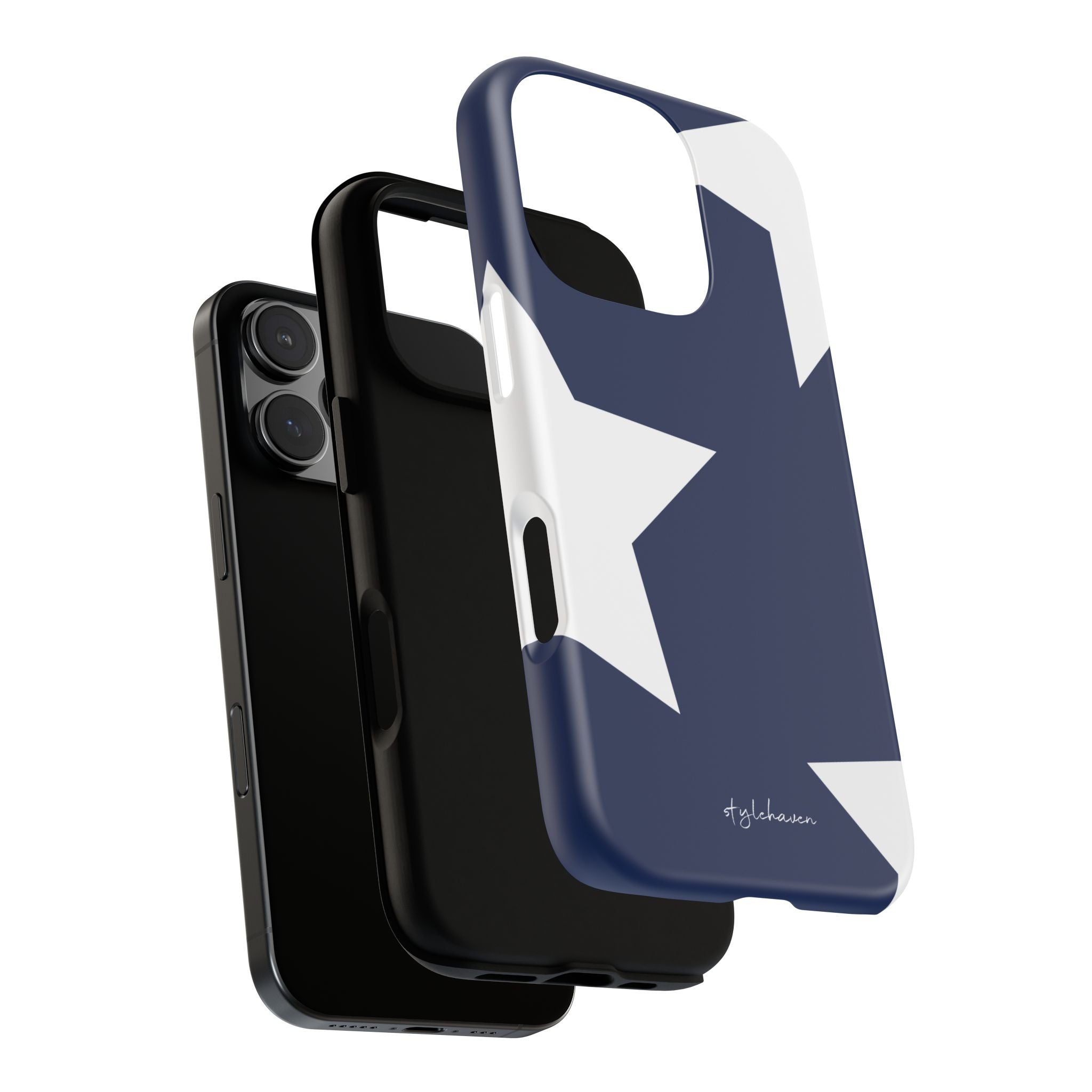 All I see is stars blue phone case