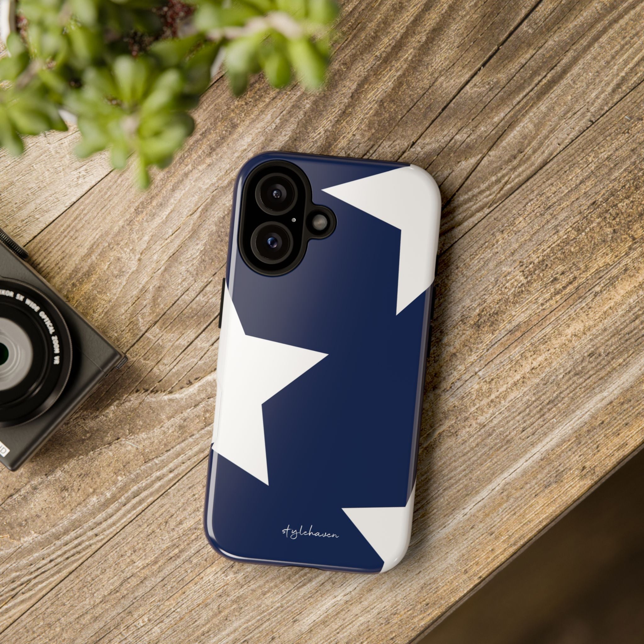 All I see is stars blue phone case