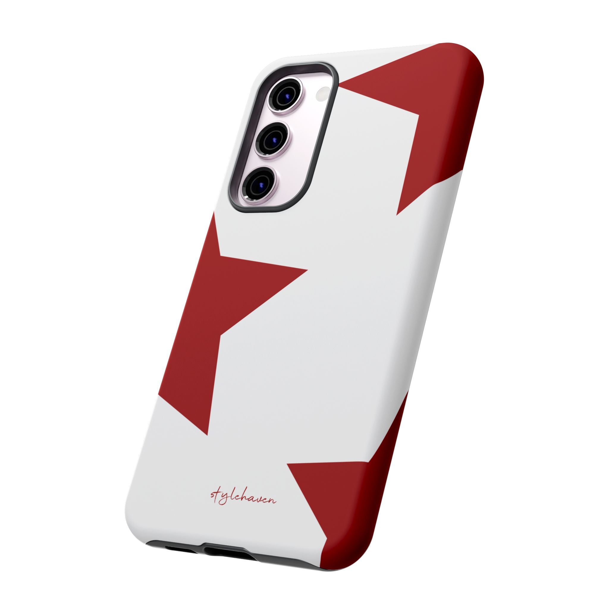 All I see is stars red phone case