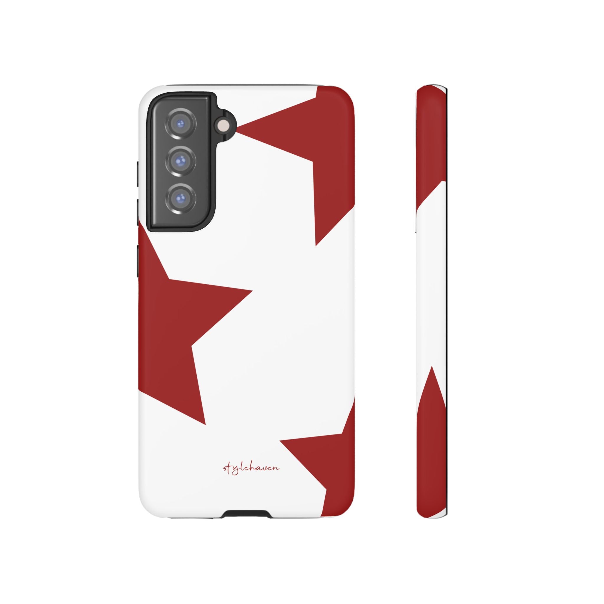 All I see is stars red phone case