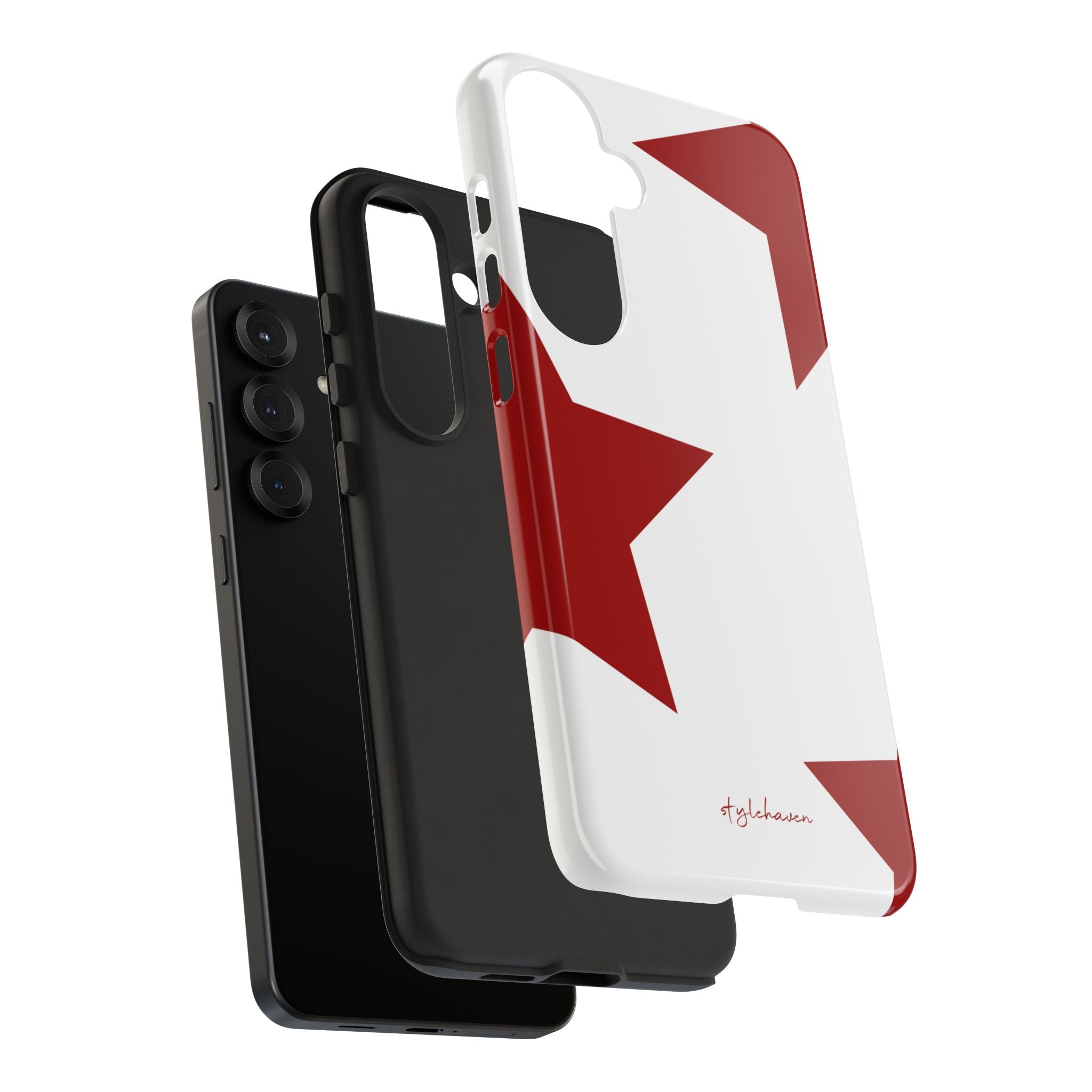 All I see is stars red phone case