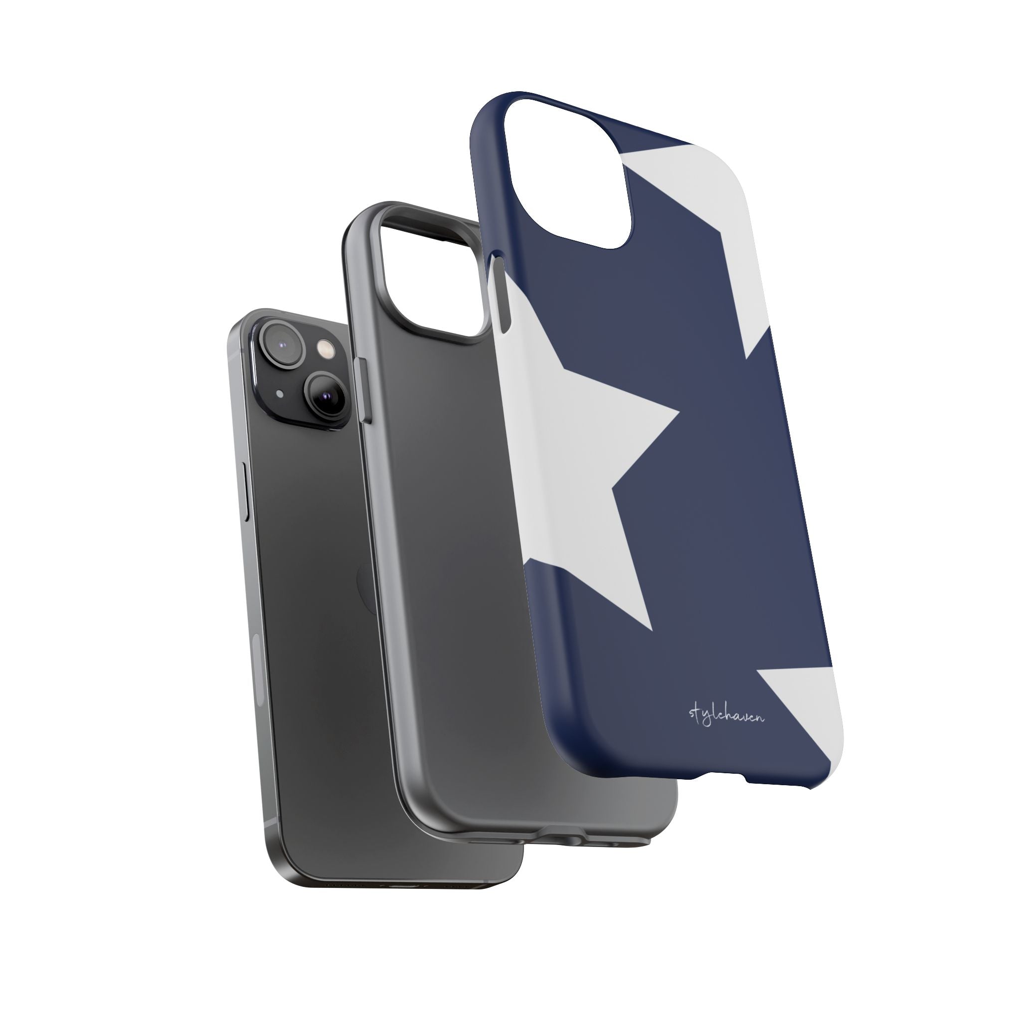 All I see is stars blue phone case