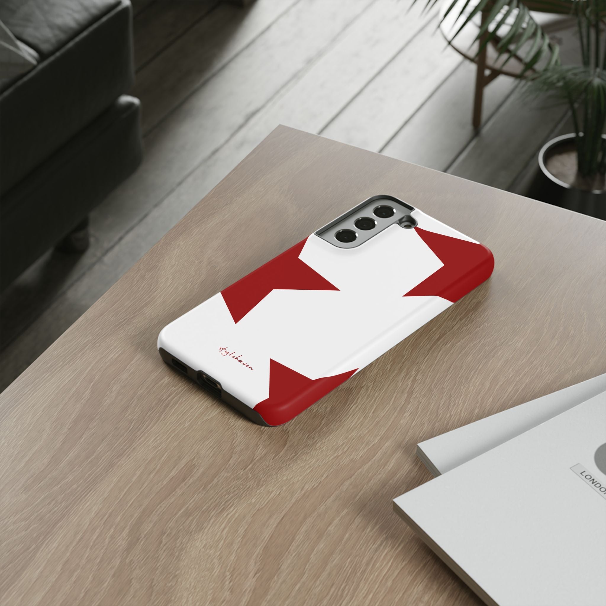 All I see is stars red phone case