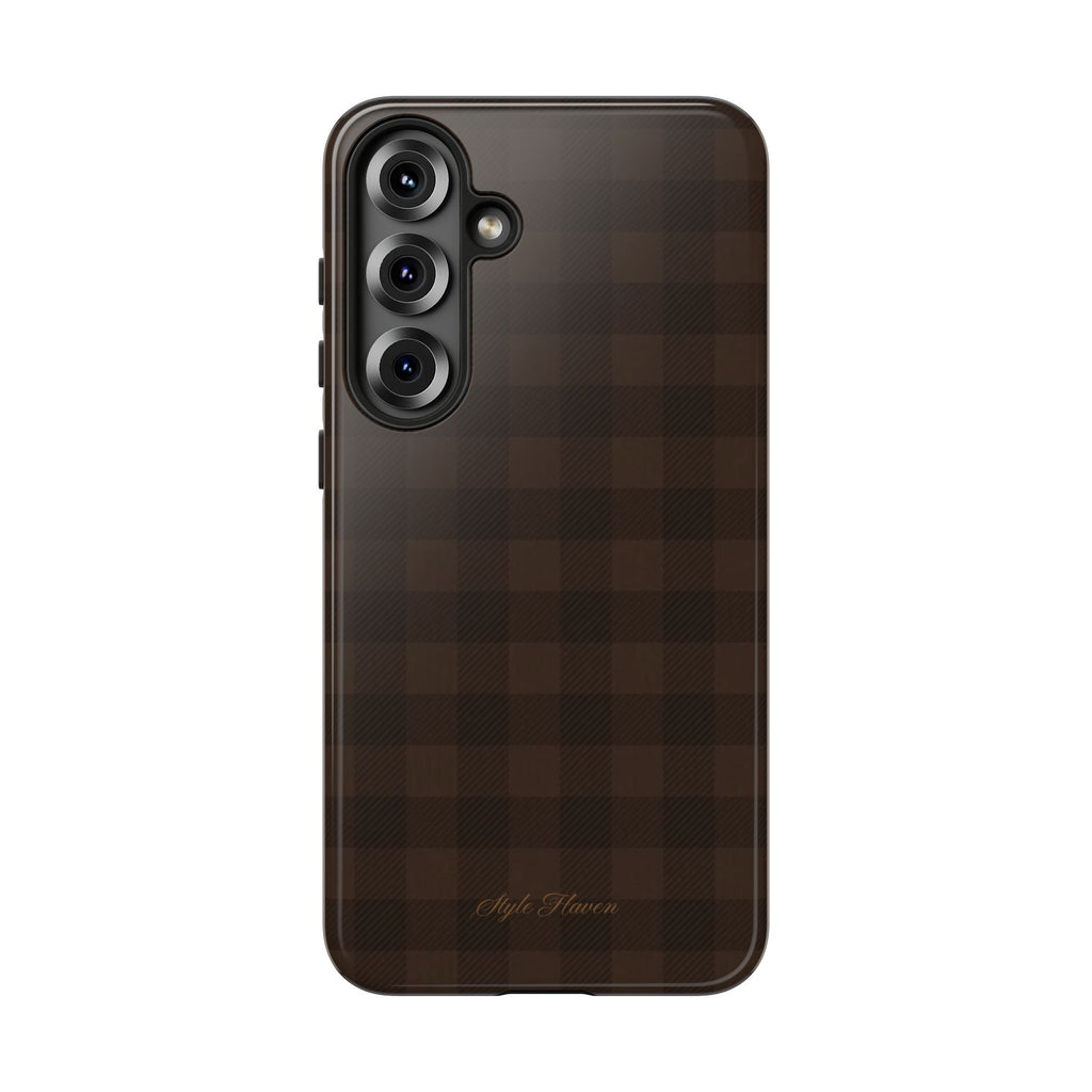 cocoa checkered case