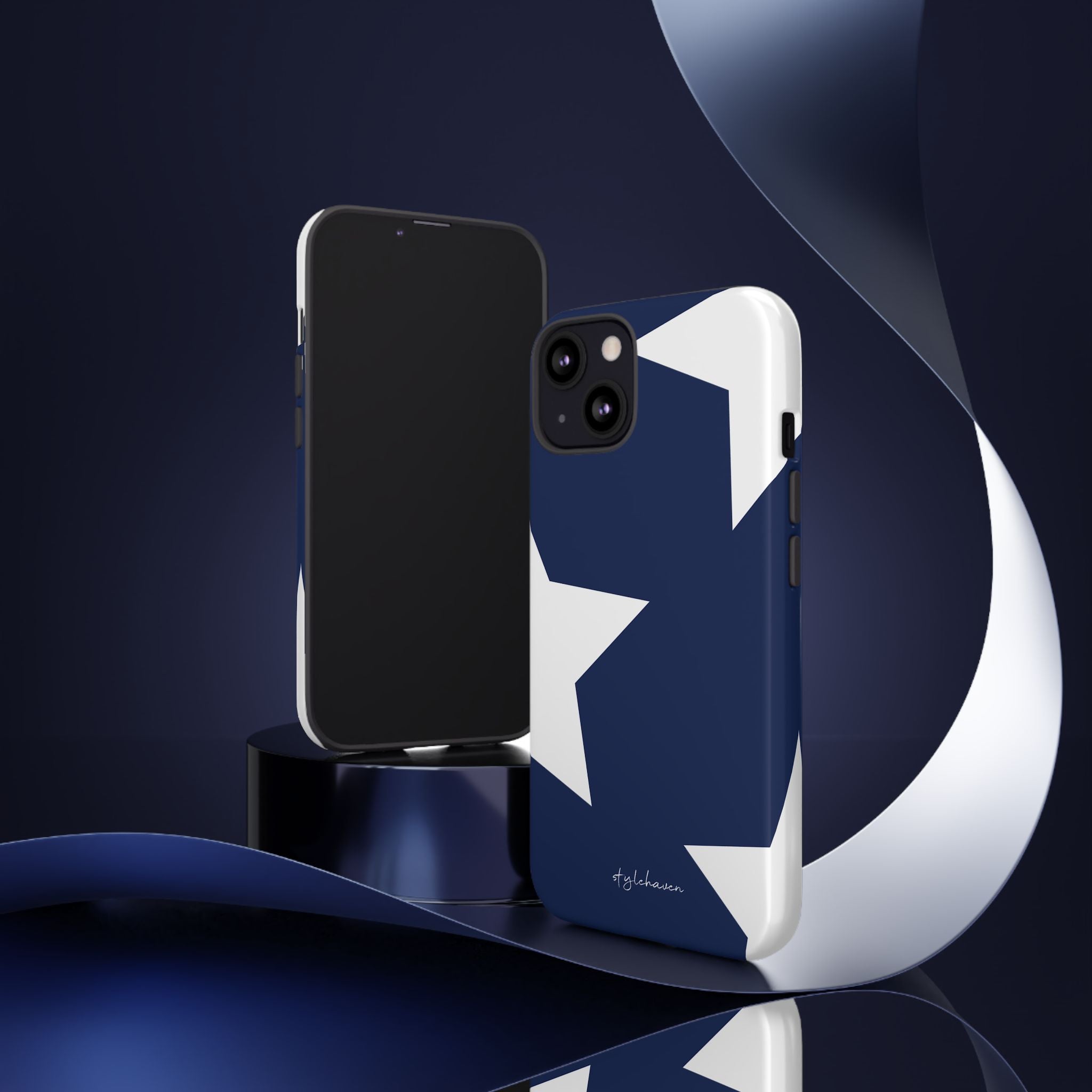 All I see is stars blue phone case