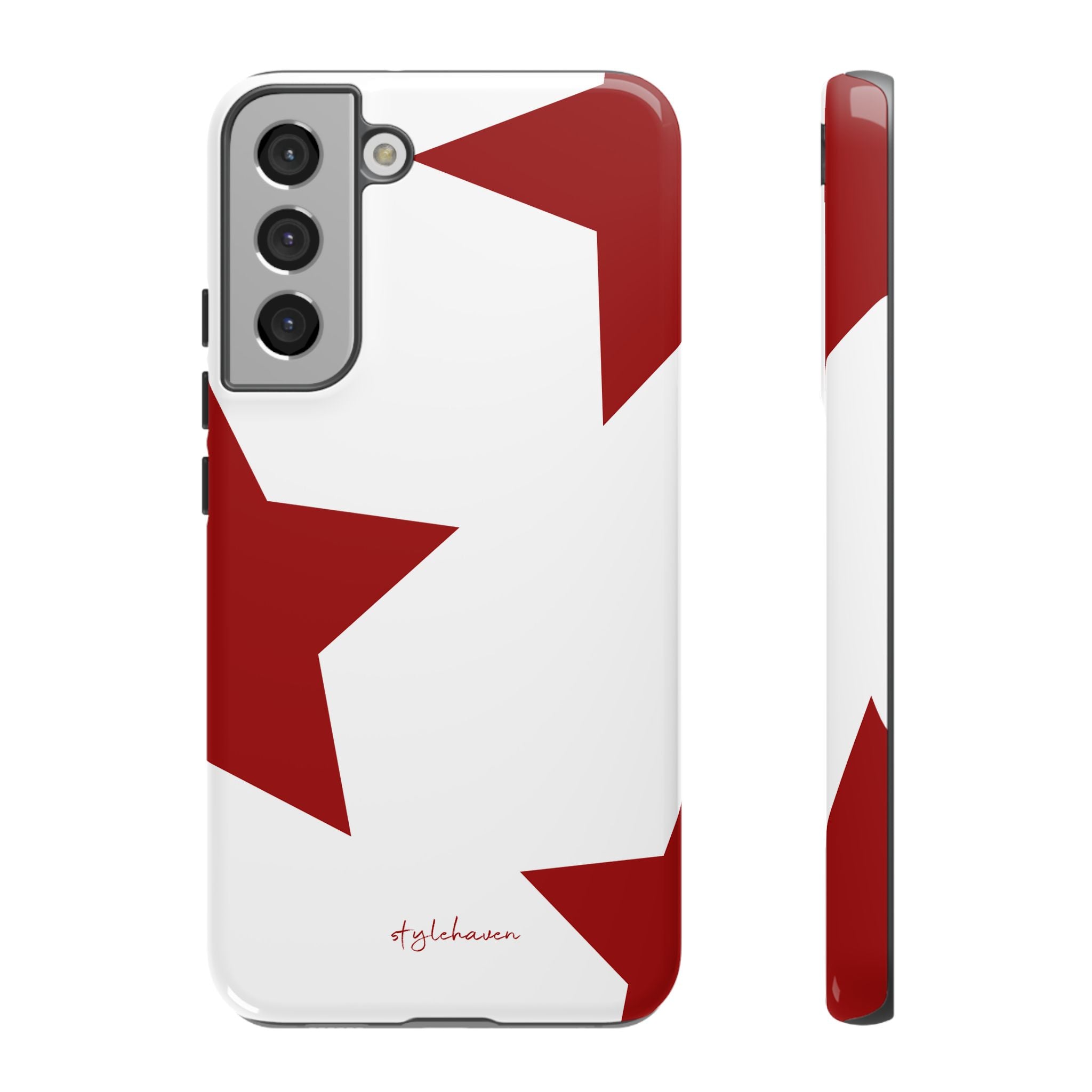 All I see is stars red phone case
