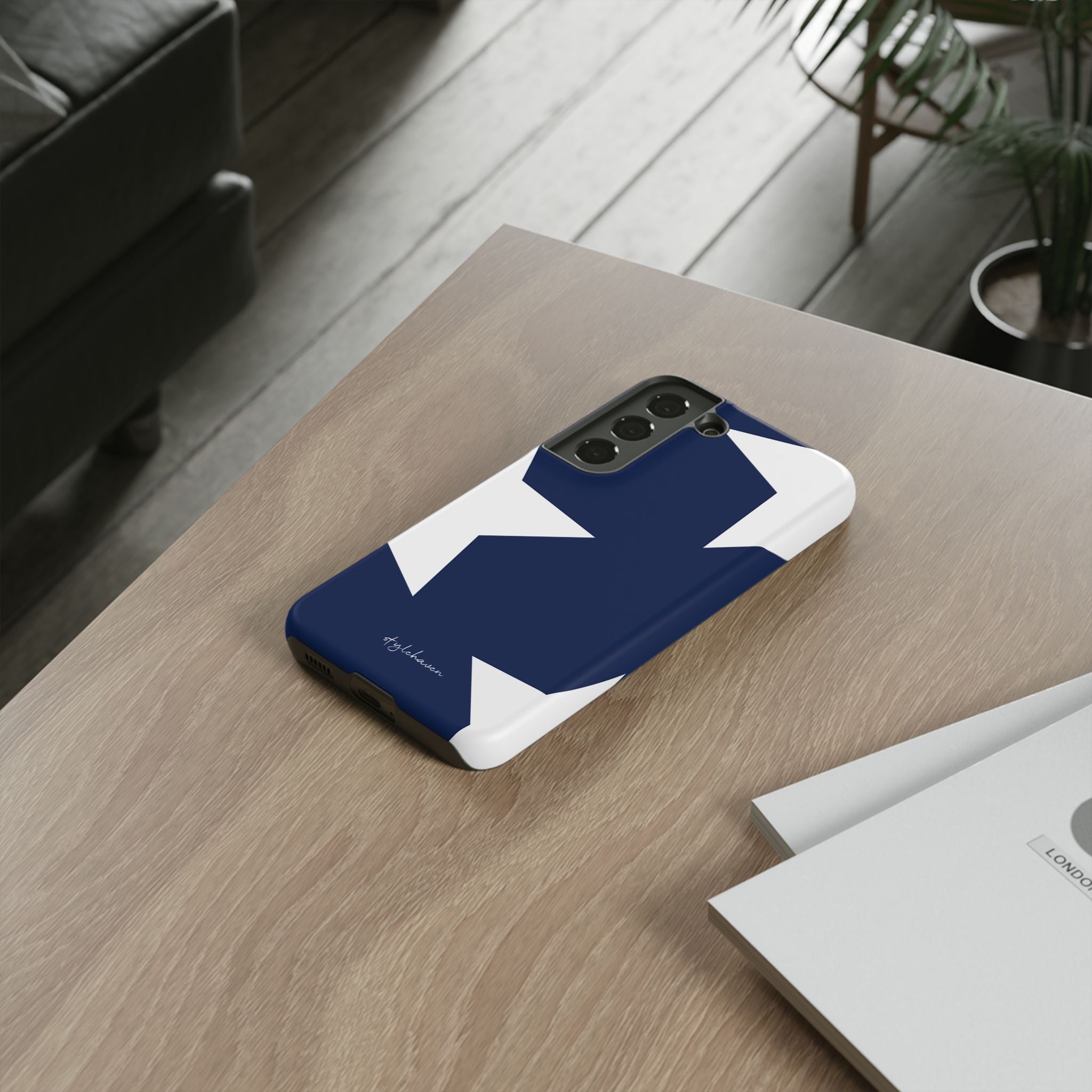 All I see is stars blue phone case