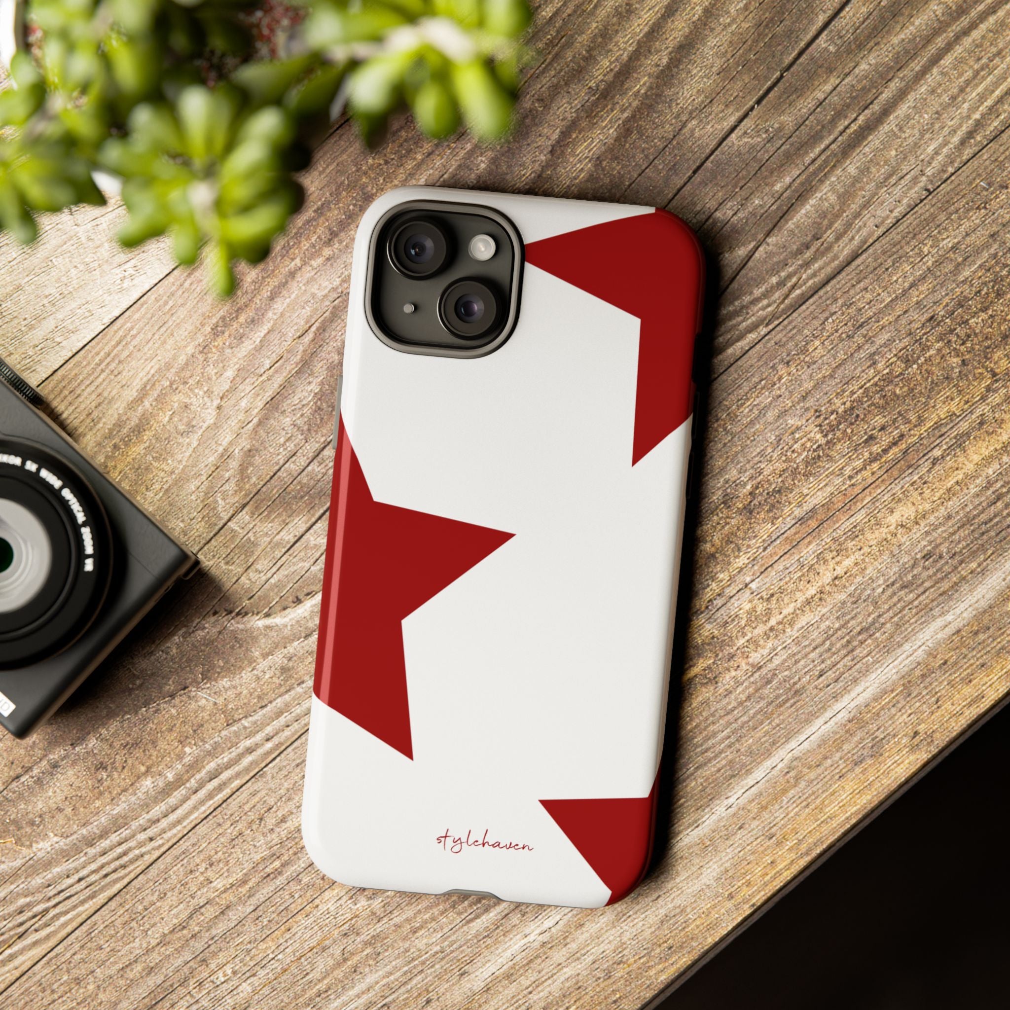 All I see is stars red phone case