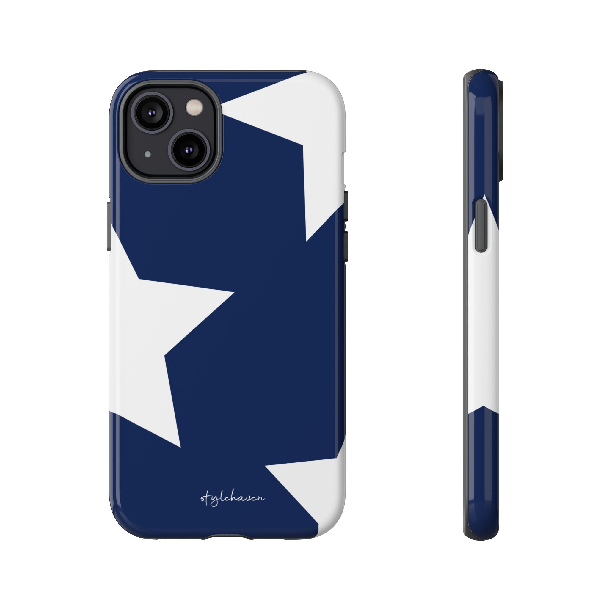 All I see is stars blue phone case