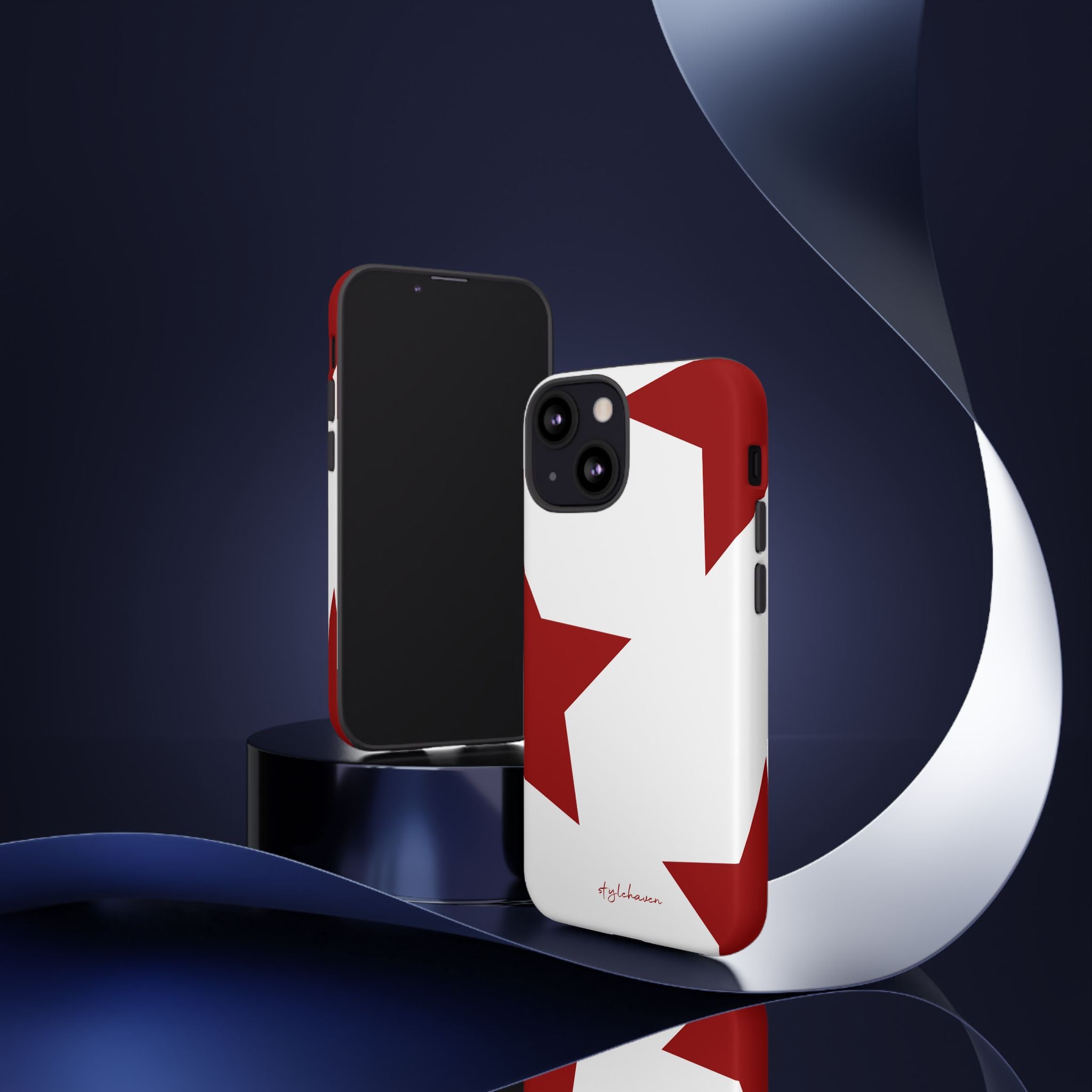 All I see is stars red phone case