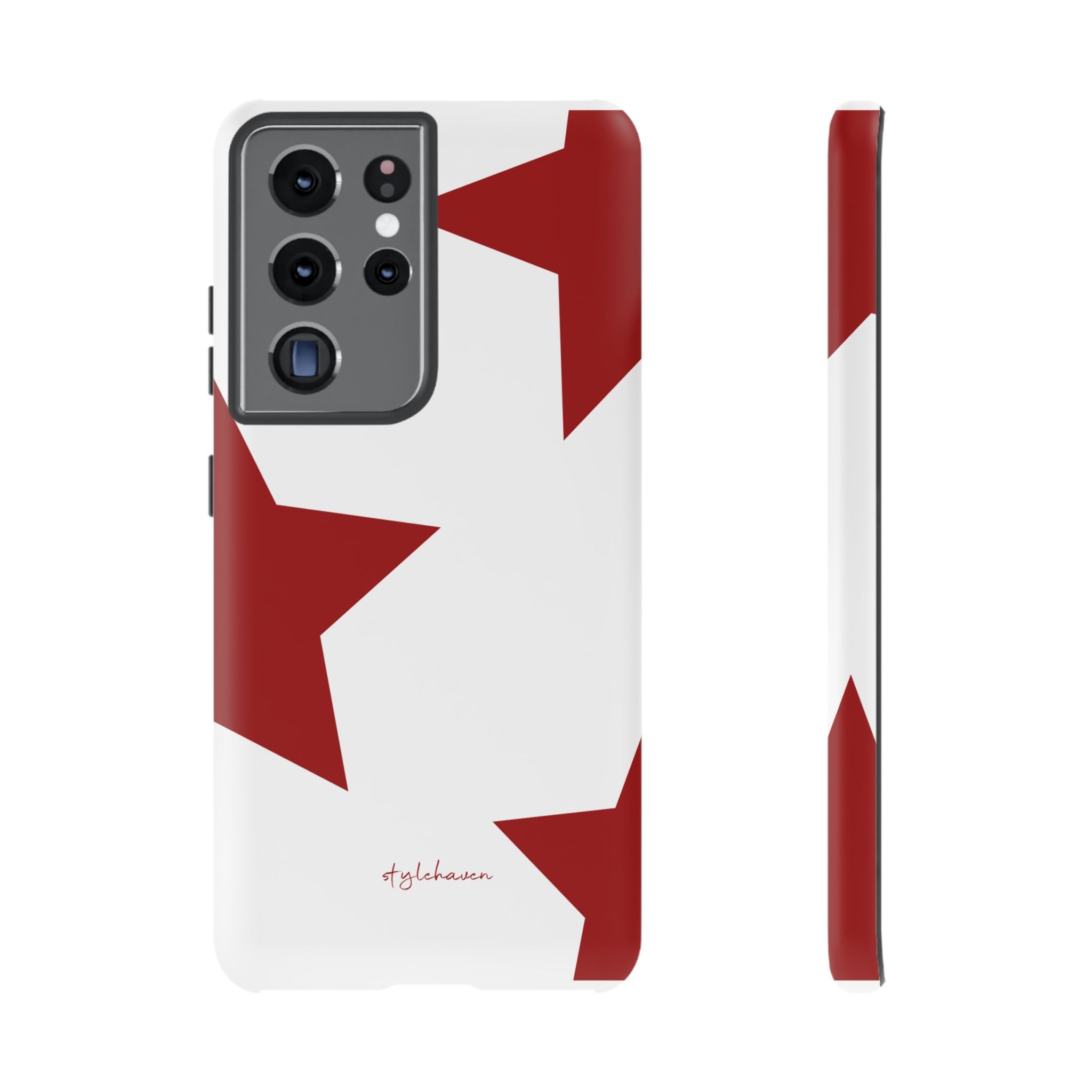 All I see is stars red phone case