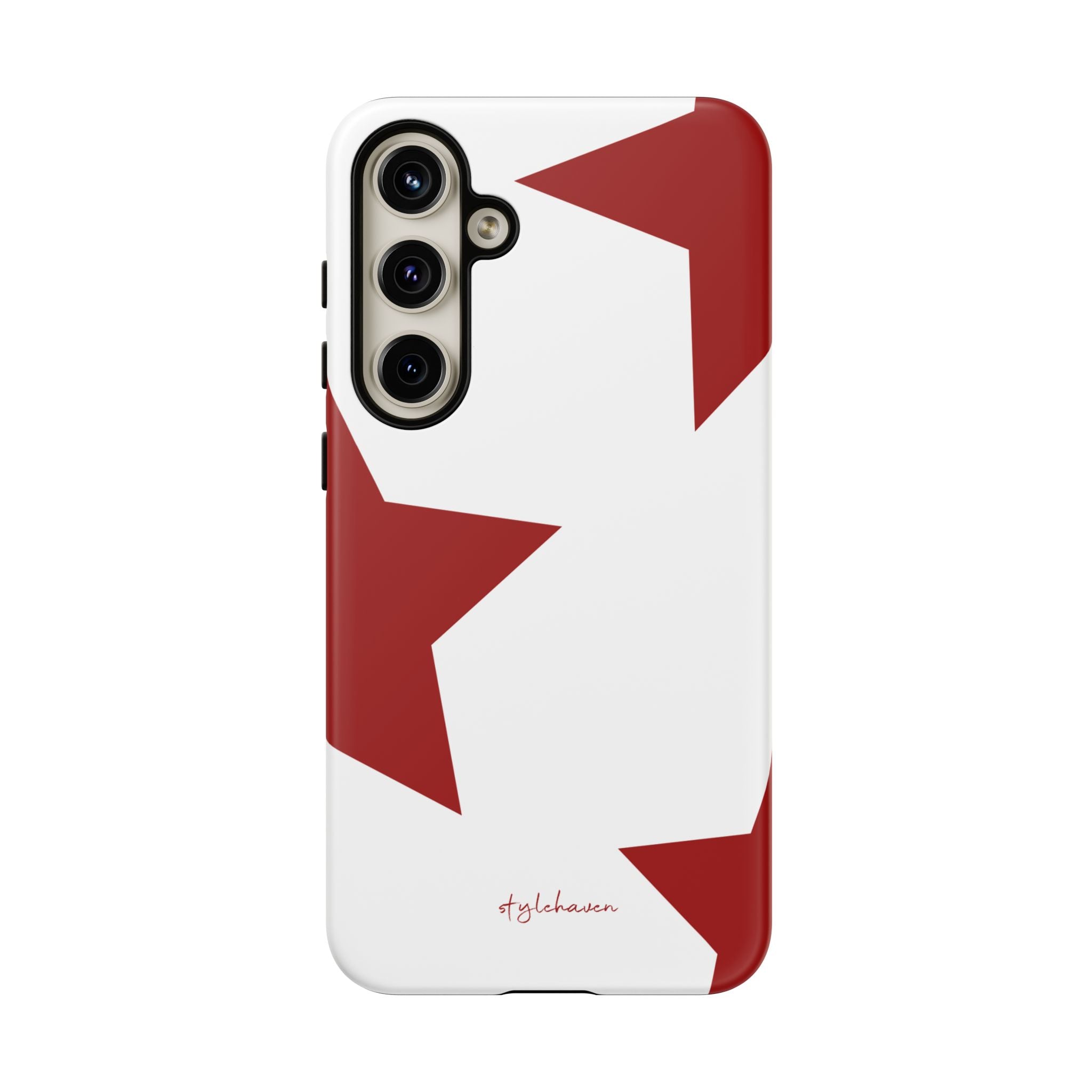 All I see is stars red phone case