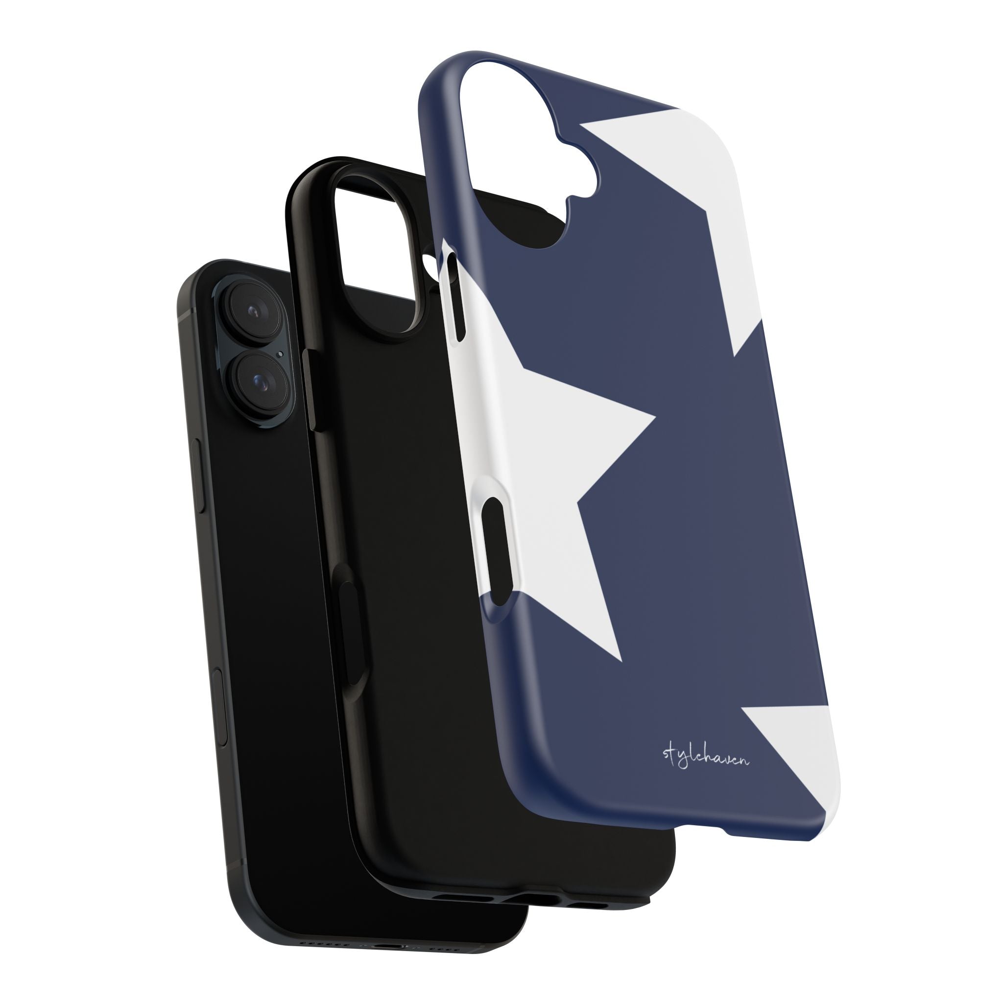 All I see is stars blue phone case