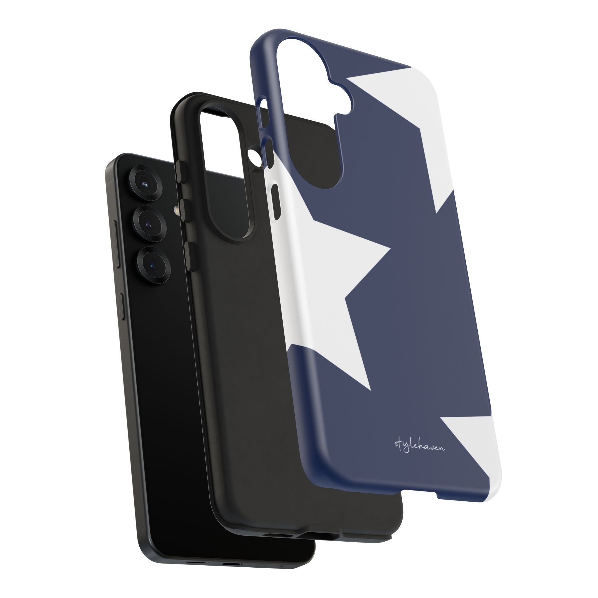 All I see is stars blue phone case