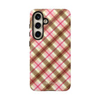 sweet tartan pink case