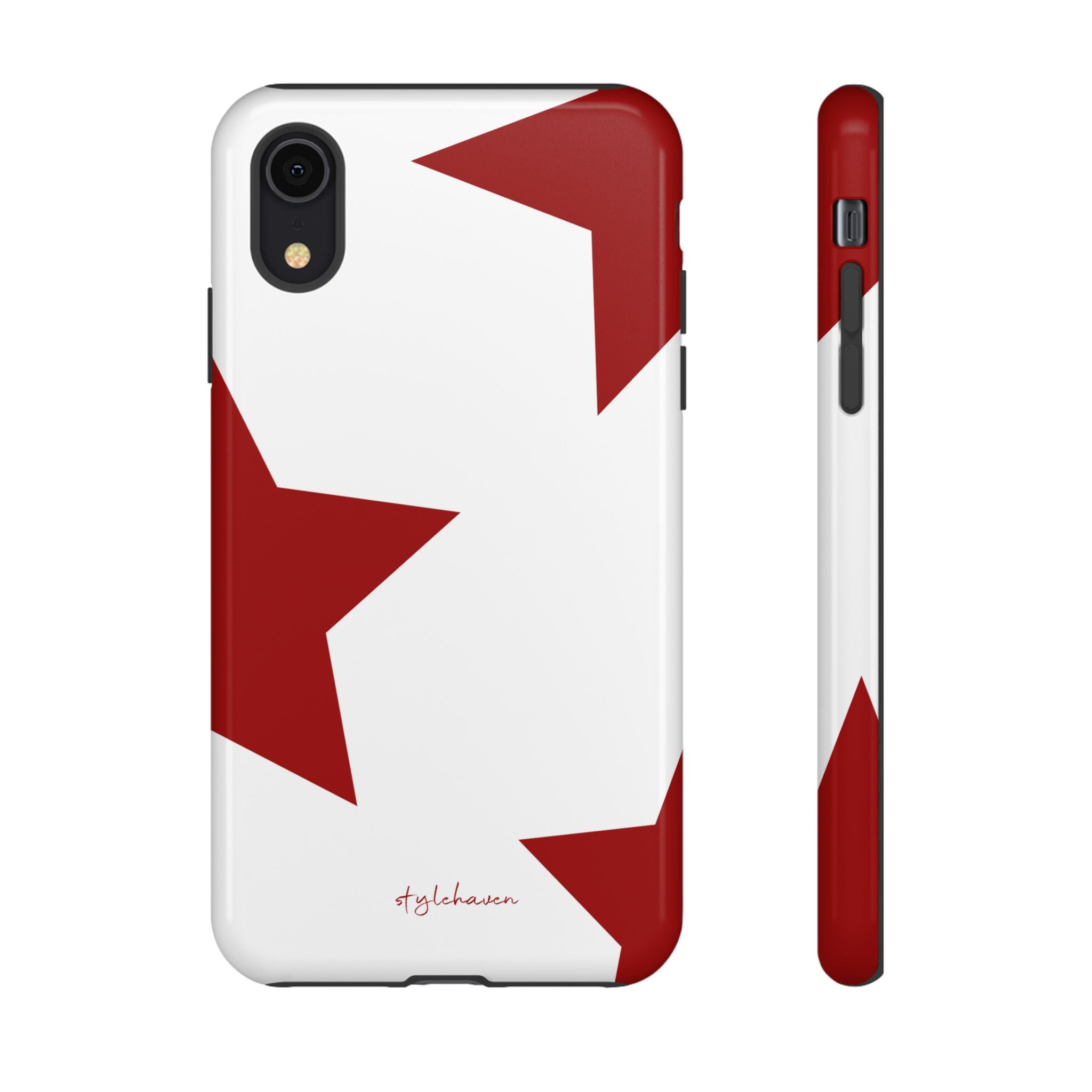 All I see is stars red phone case