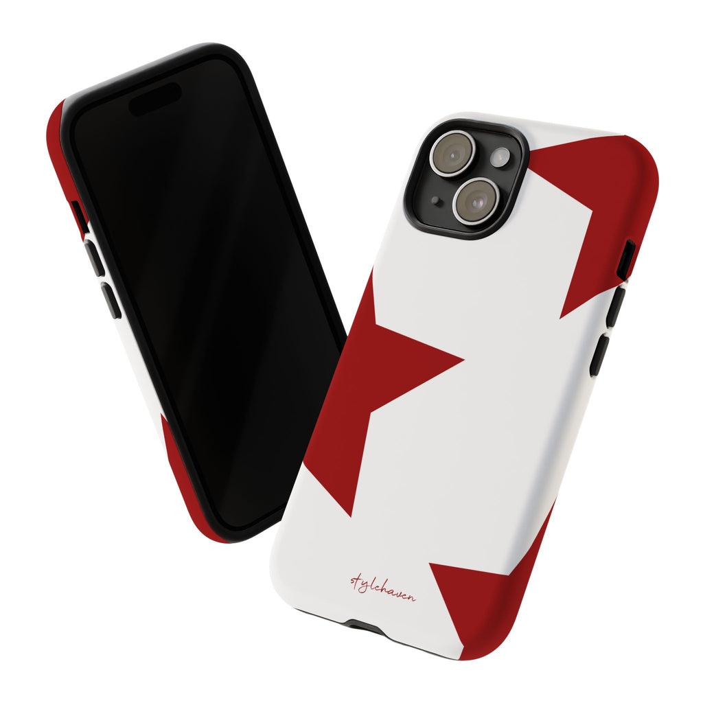 All I see is stars red phone case