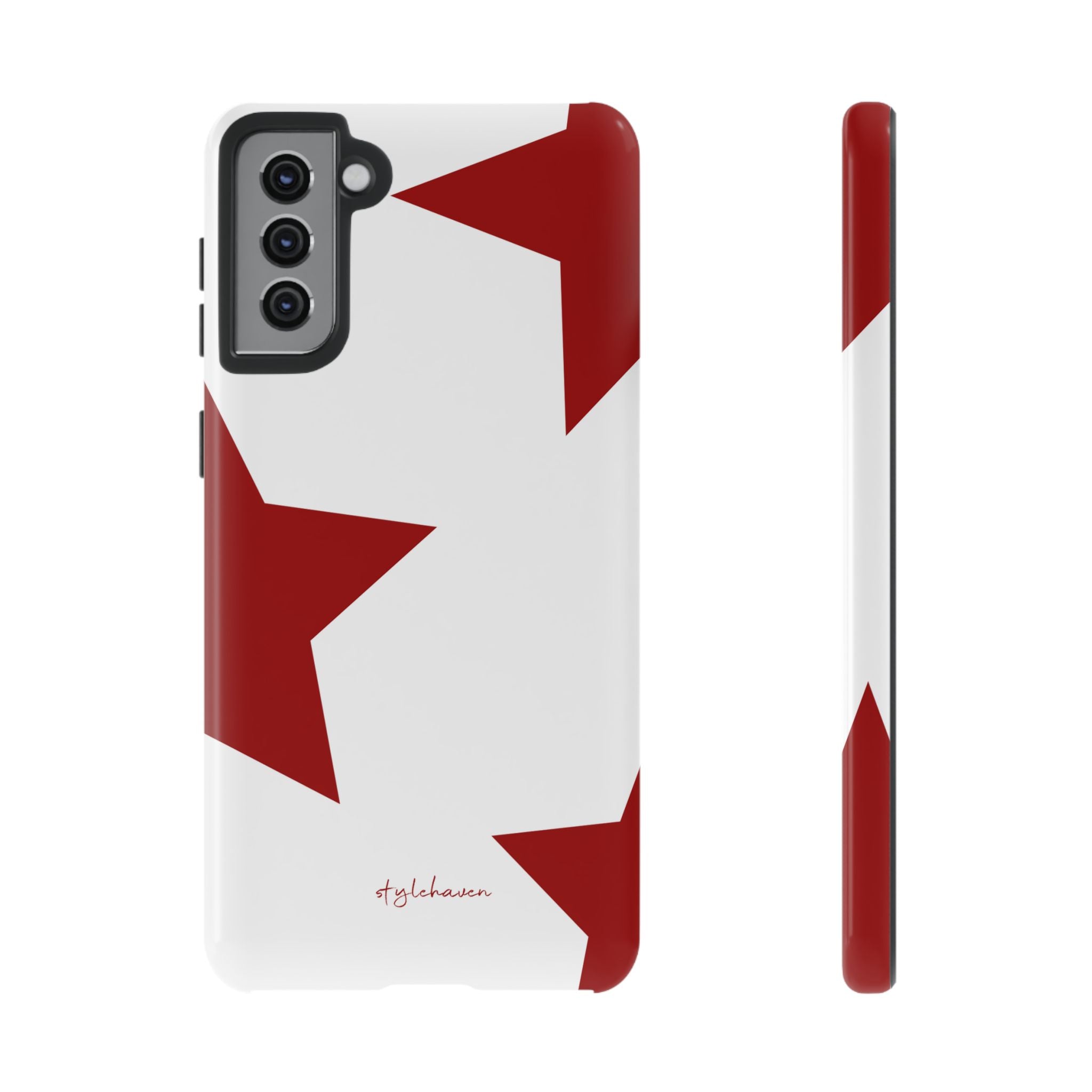 All I see is stars red phone case