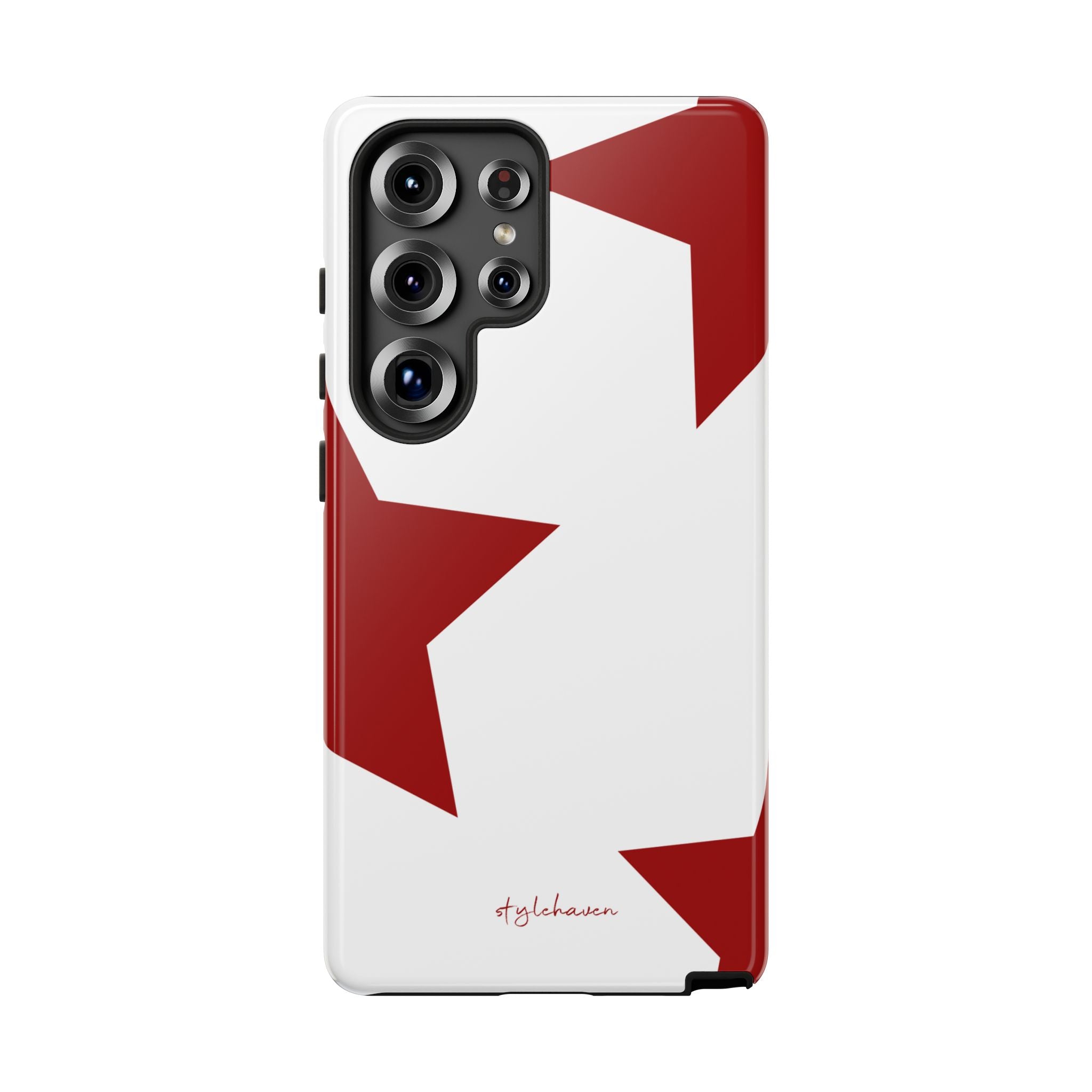 All I see is stars red phone case