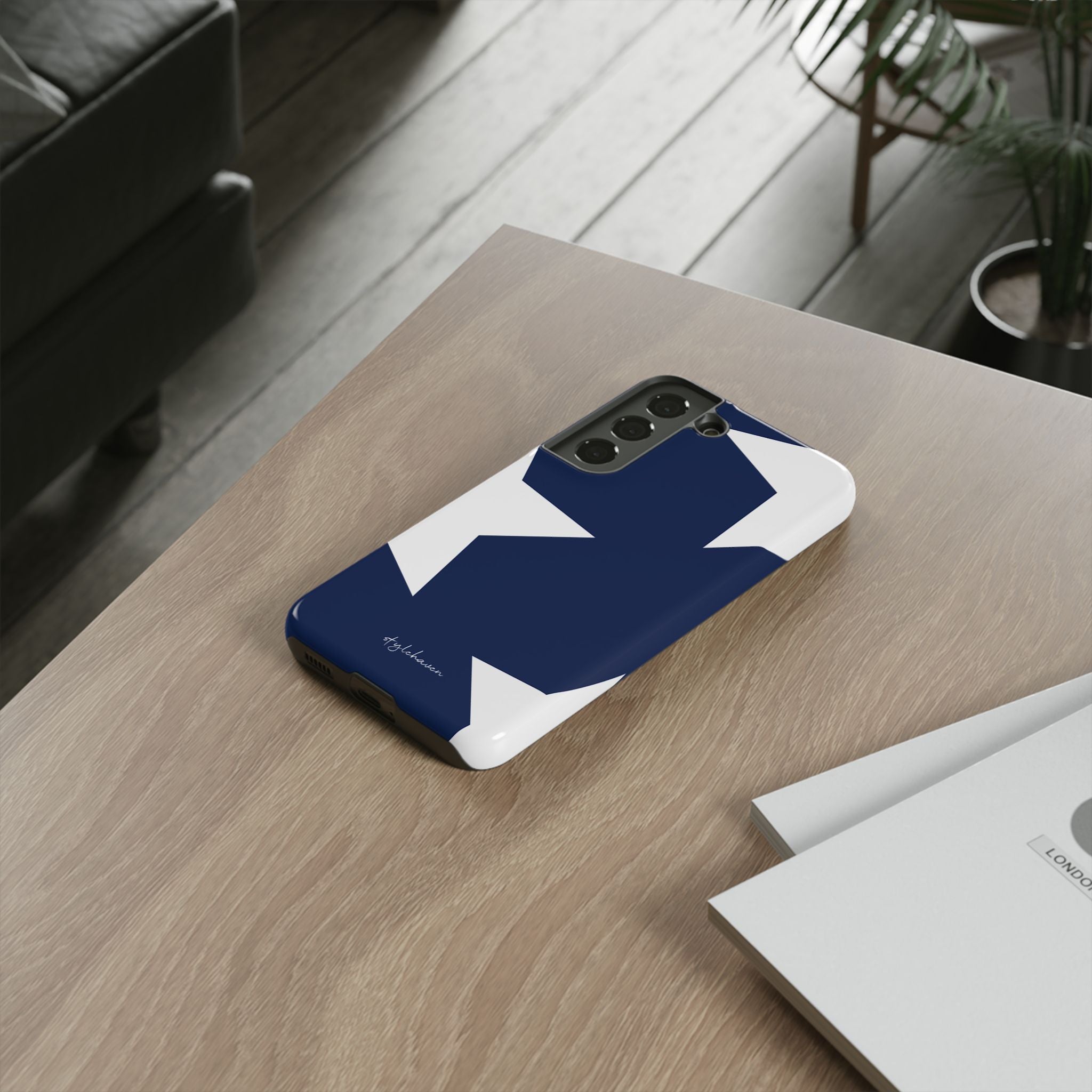All I see is stars blue phone case