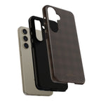 cocoa checkered case