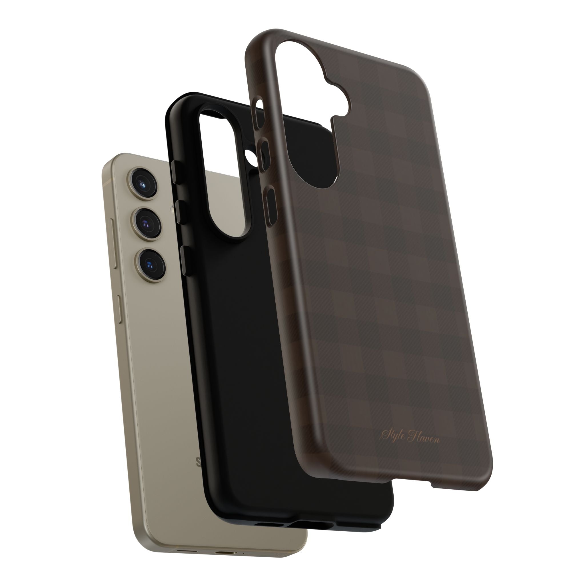 cocoa checkered case