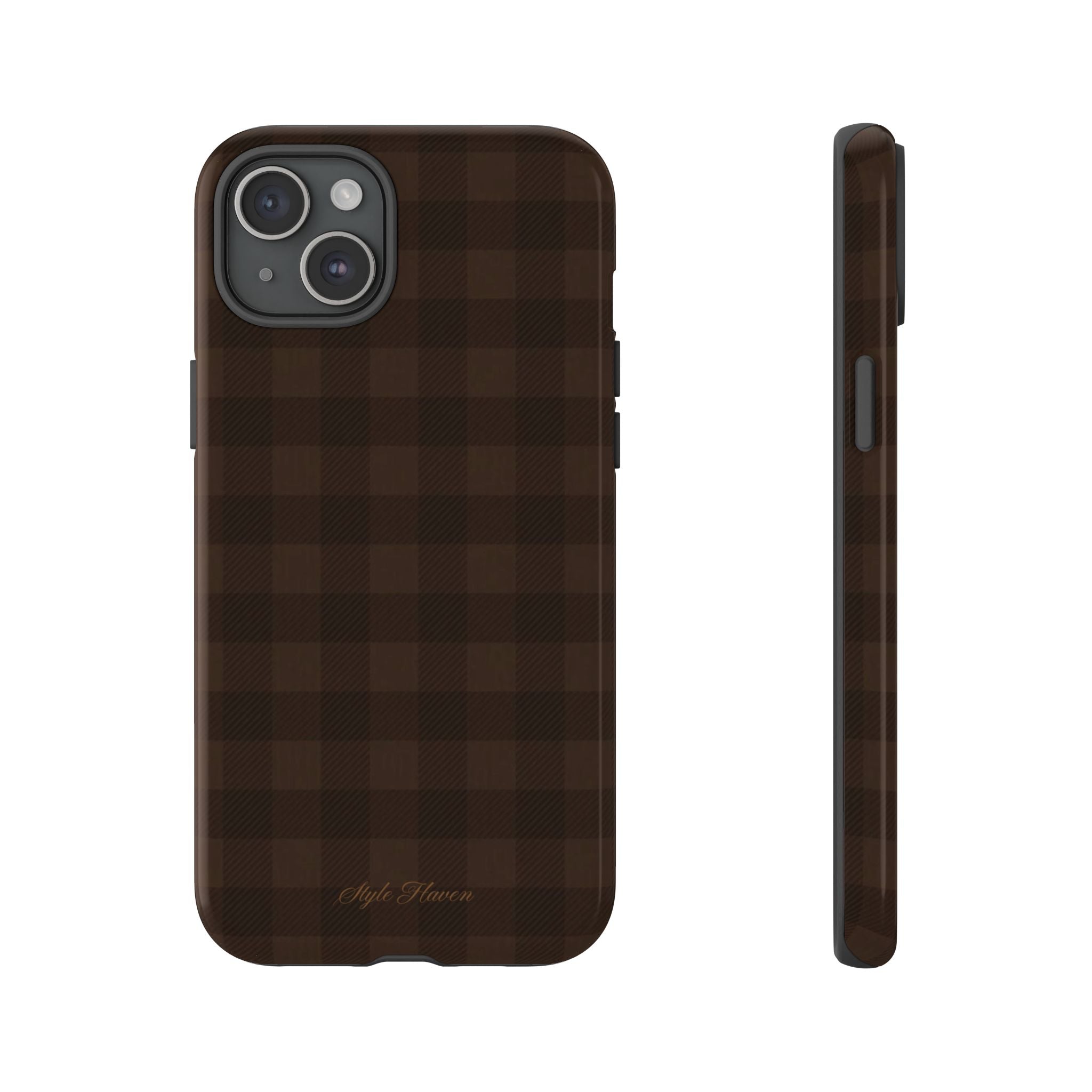 cocoa checkered case