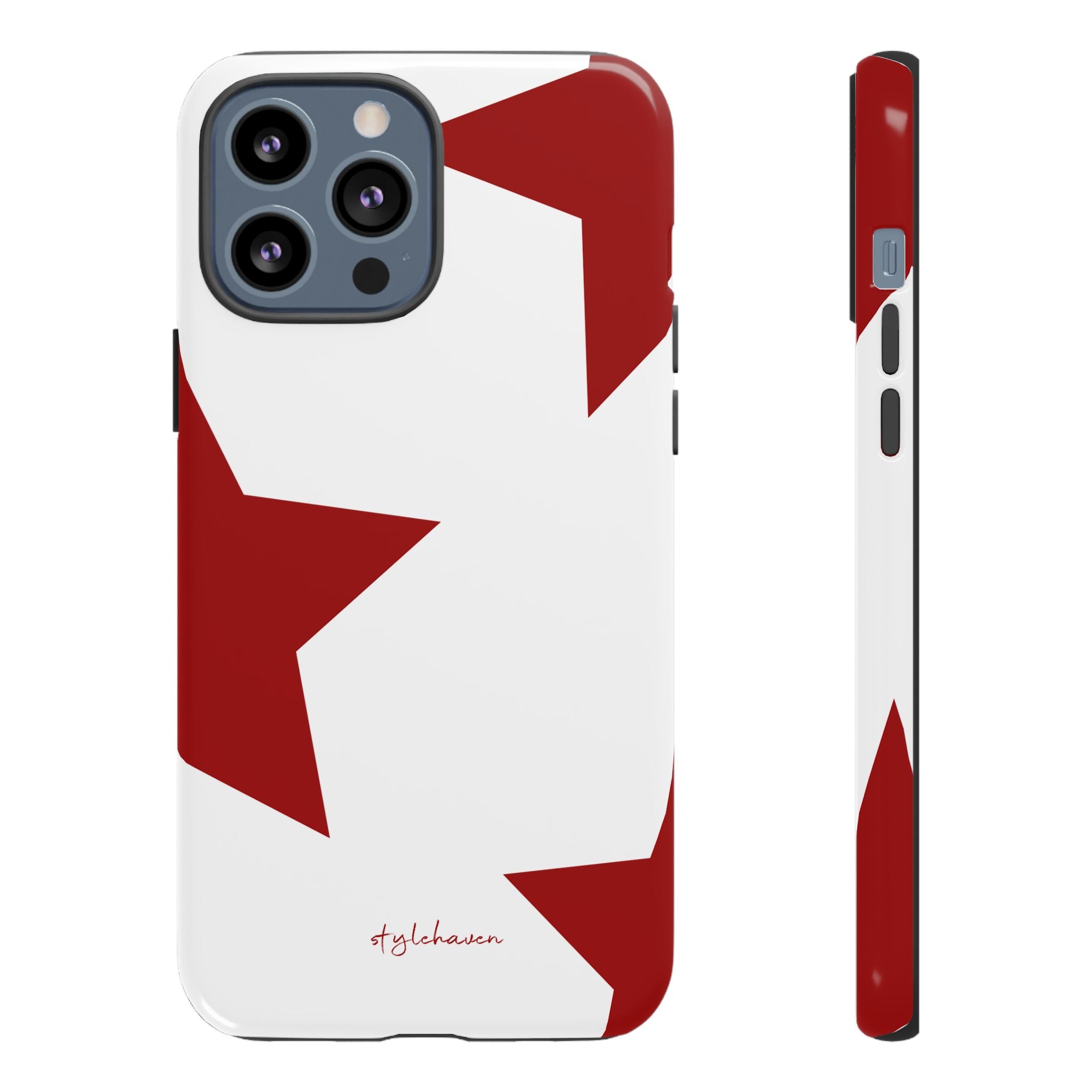 All I see is stars red phone case