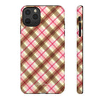 sweet tartan pink case