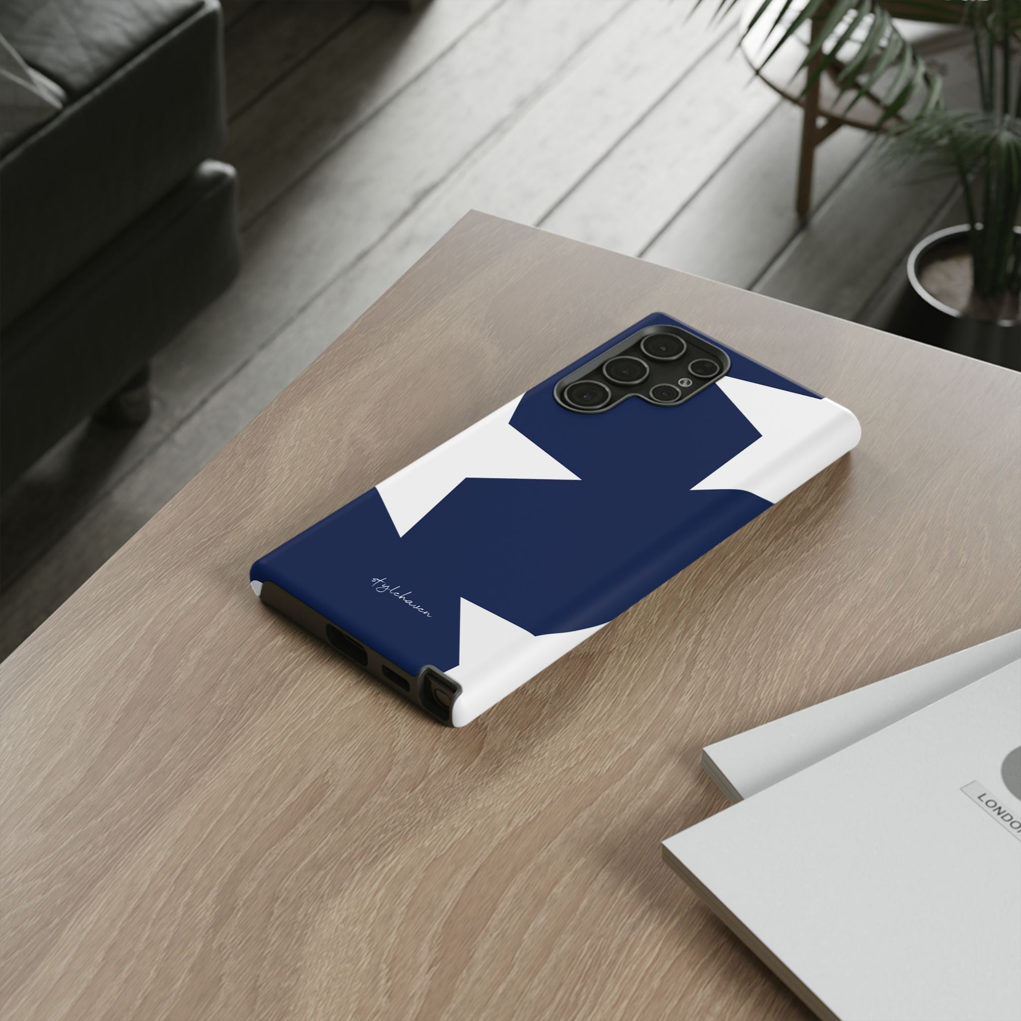 All I see is stars blue phone case