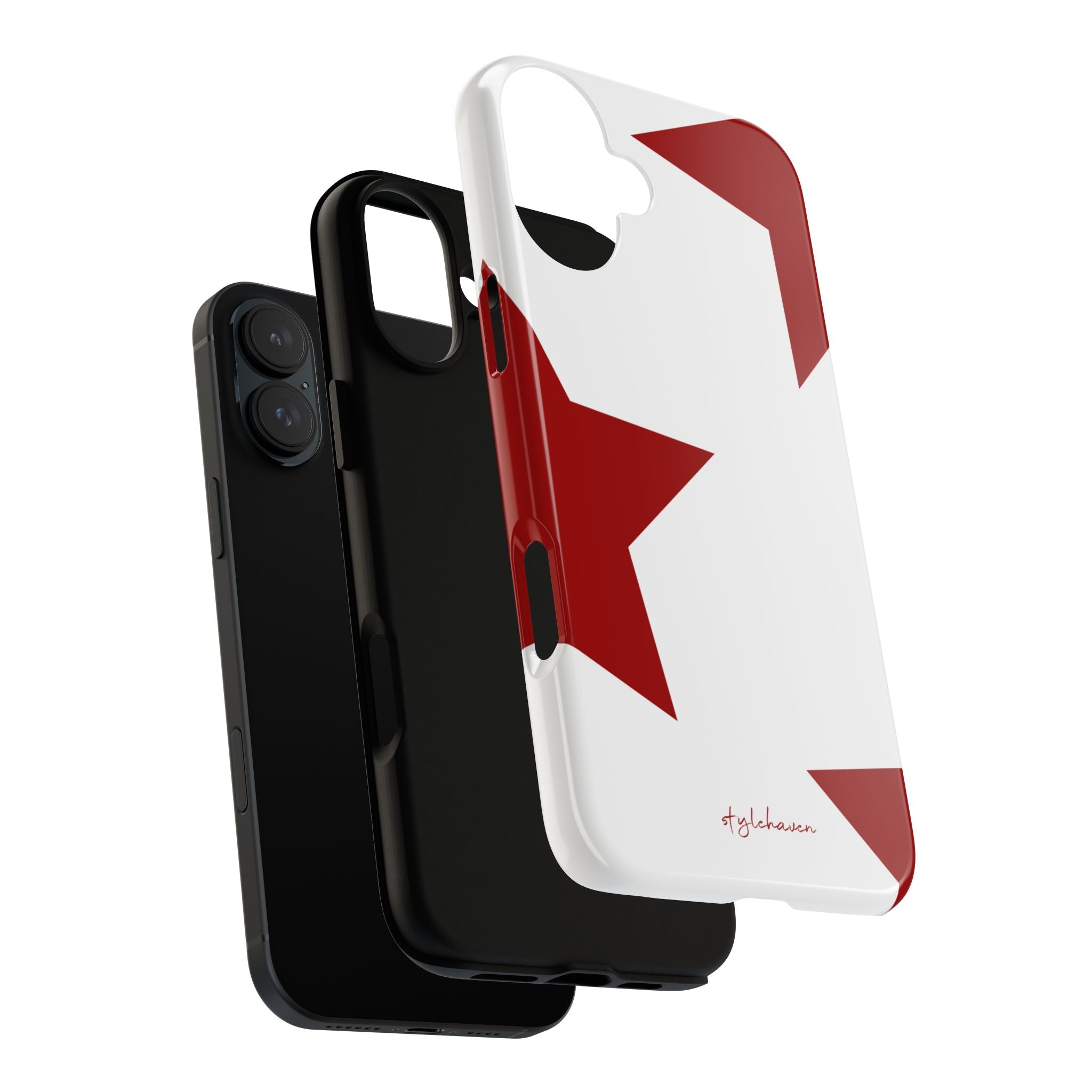 All I see is stars red phone case