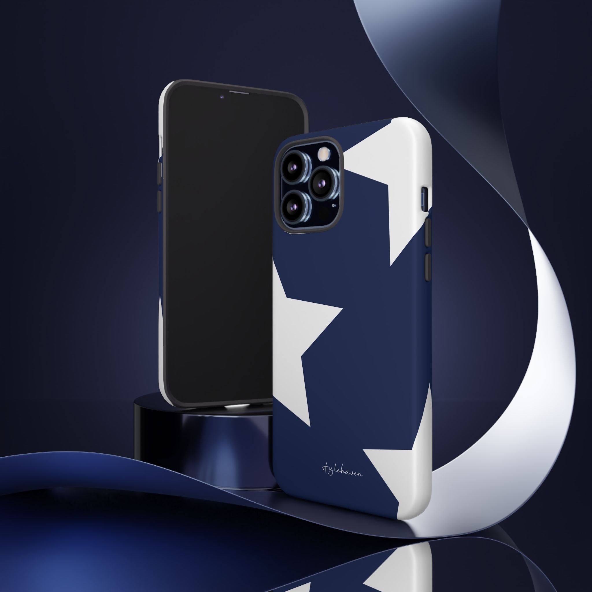 All I see is stars blue phone case