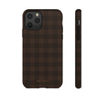 cocoa checkered case