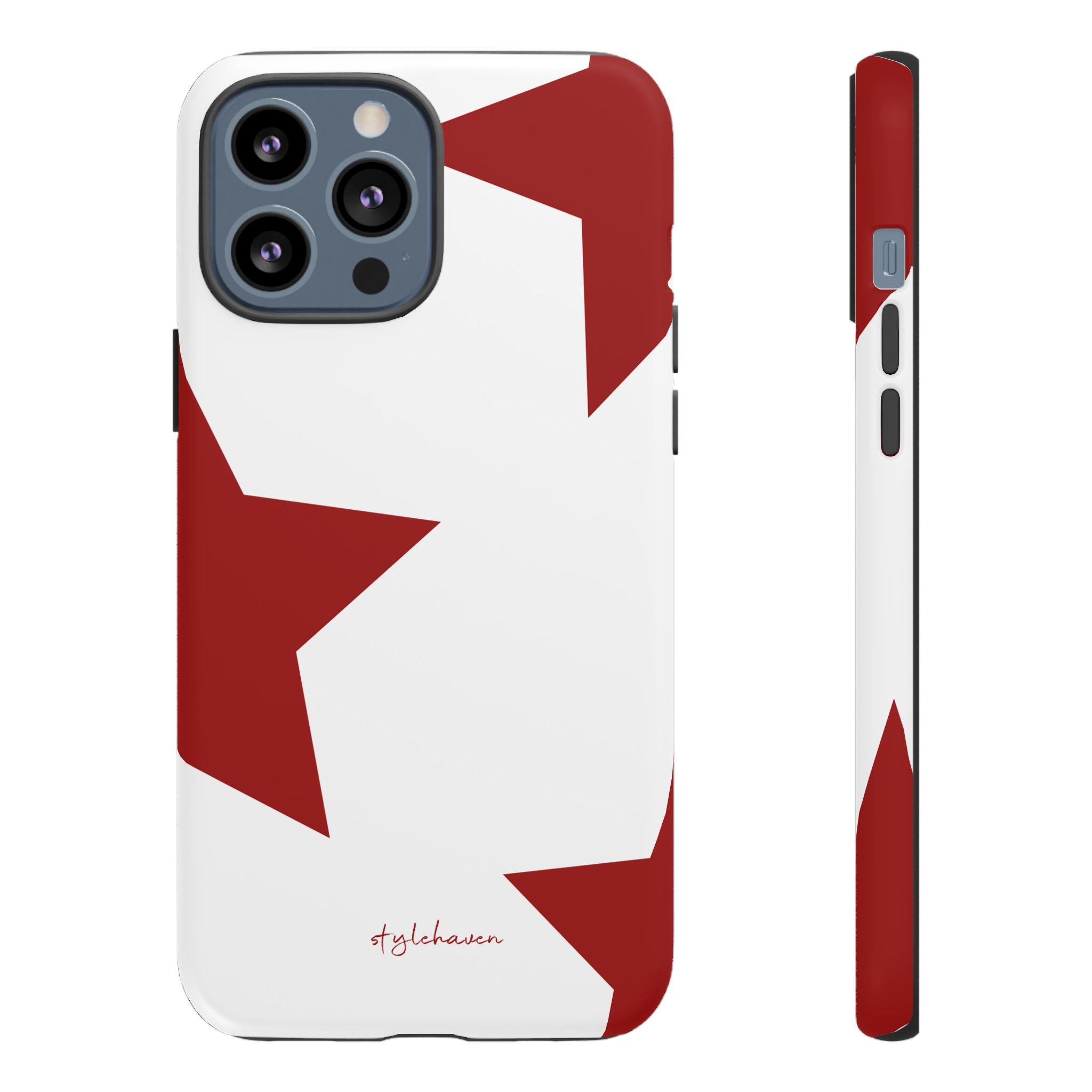 All I see is stars red phone case