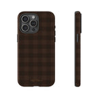 cocoa checkered case