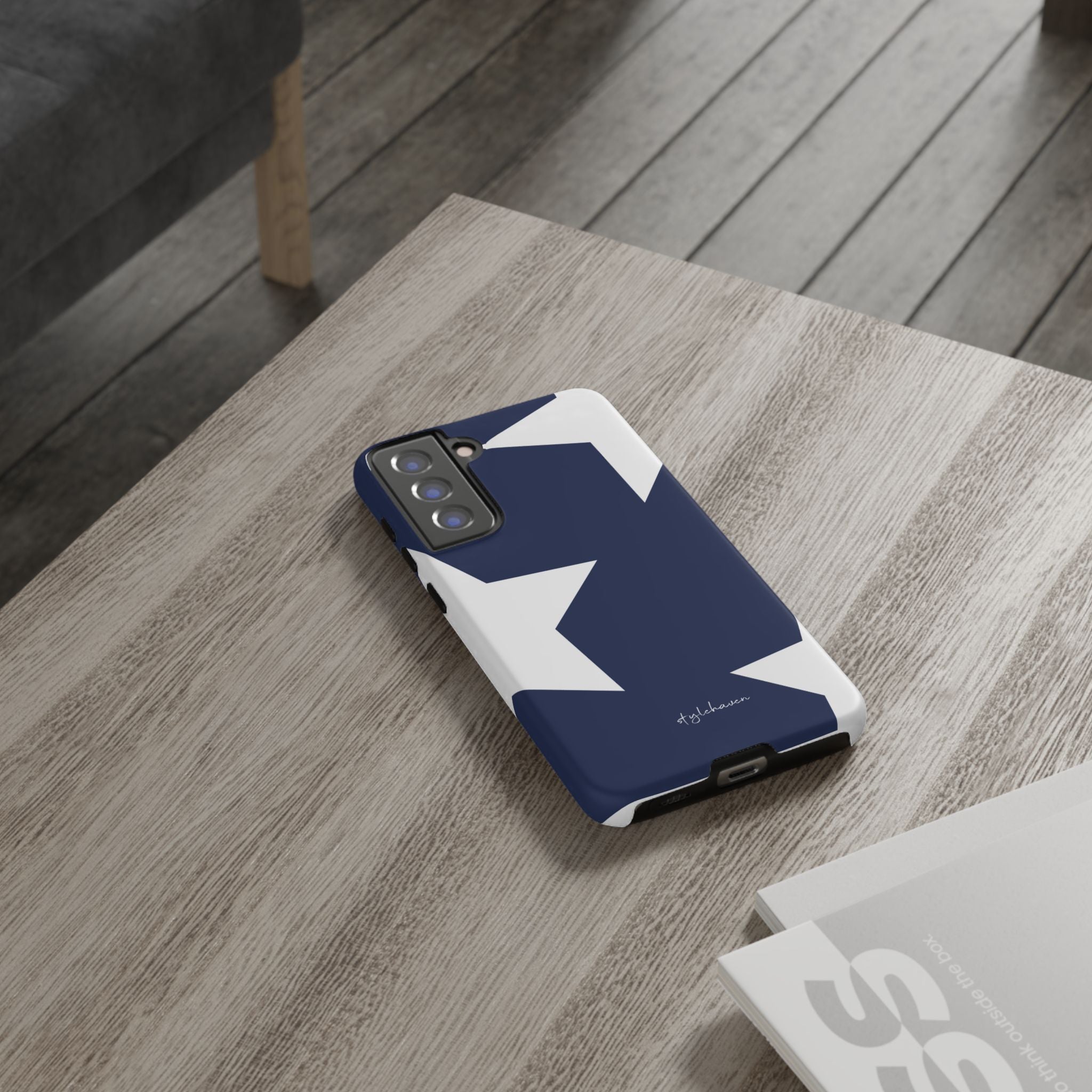 All I see is stars blue phone case