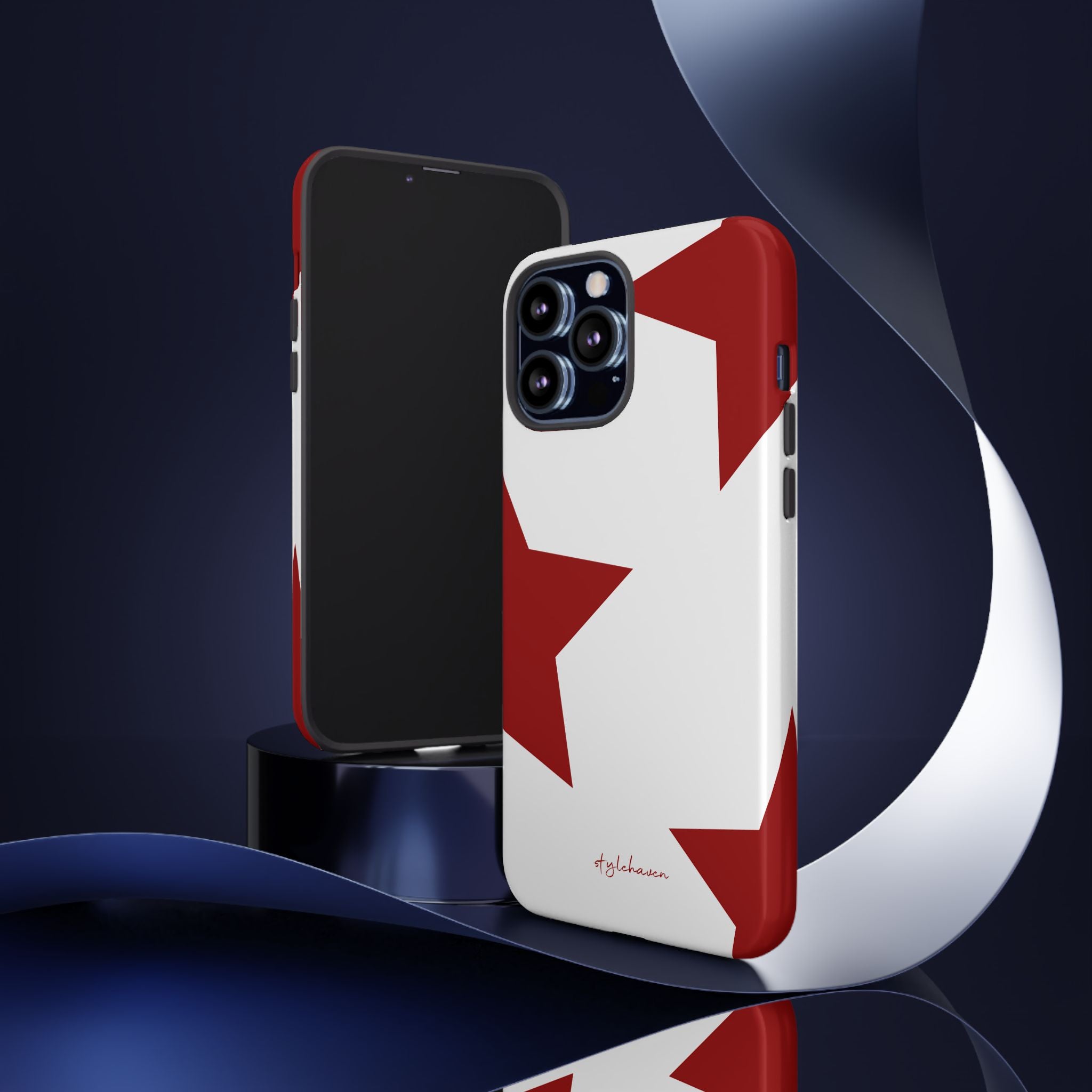 All I see is stars red phone case