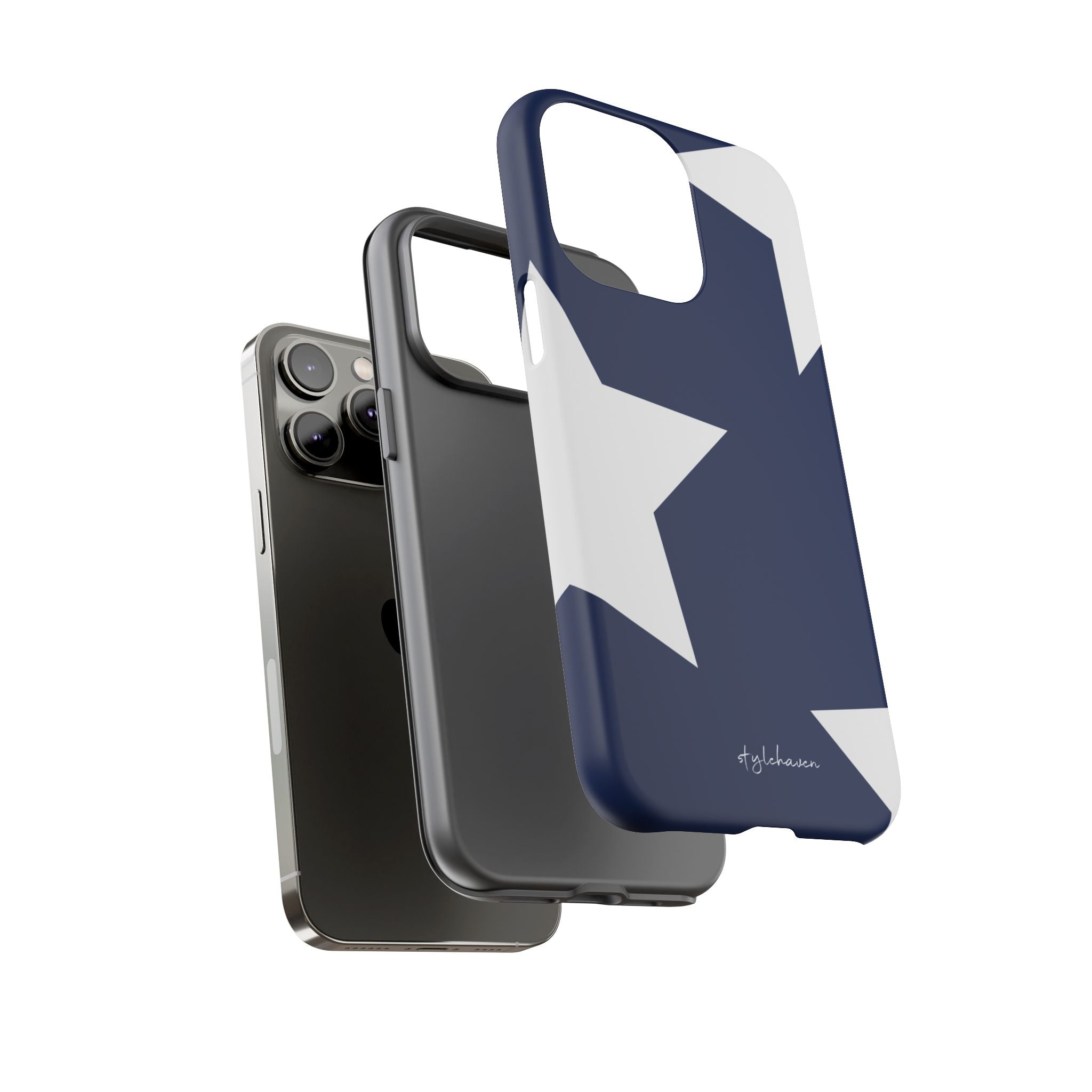All I see is stars blue phone case