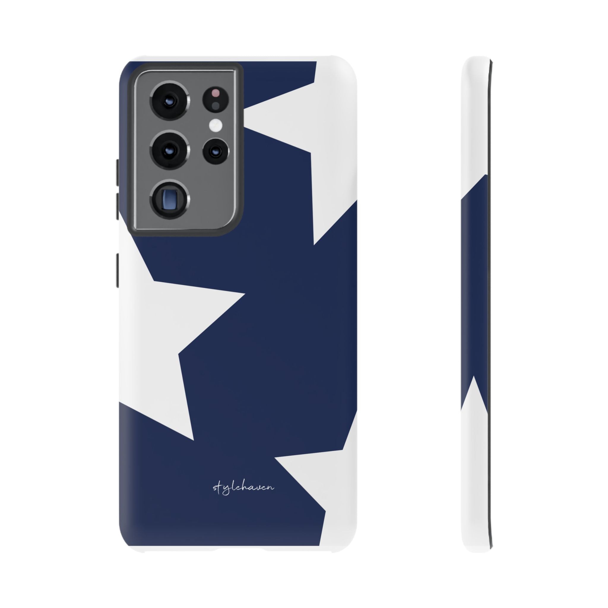 All I see is stars blue phone case