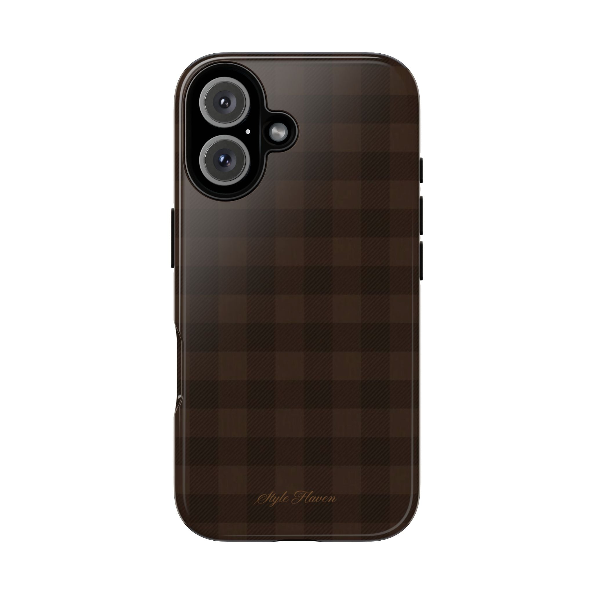 cocoa checkered case