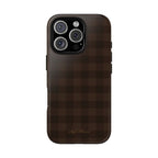 cocoa checkered case