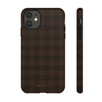 cocoa checkered case