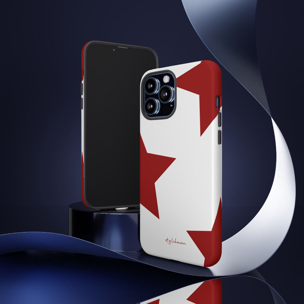 All I see is stars red phone case