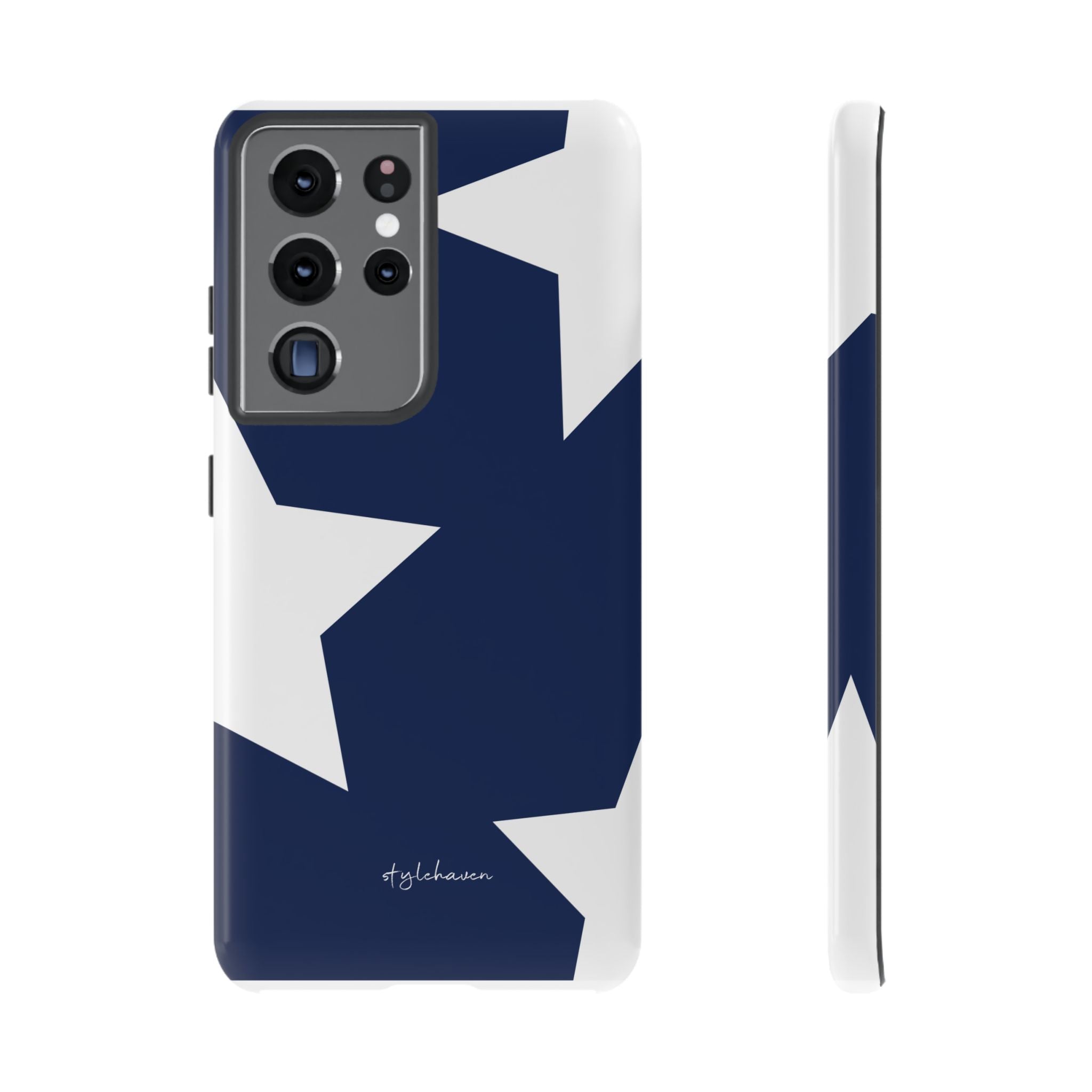 All I see is stars blue phone case