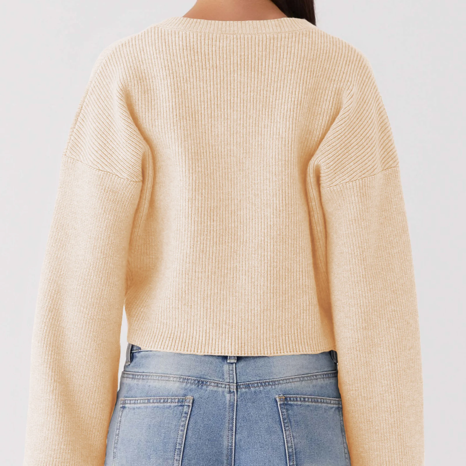 knitted button up cardigan