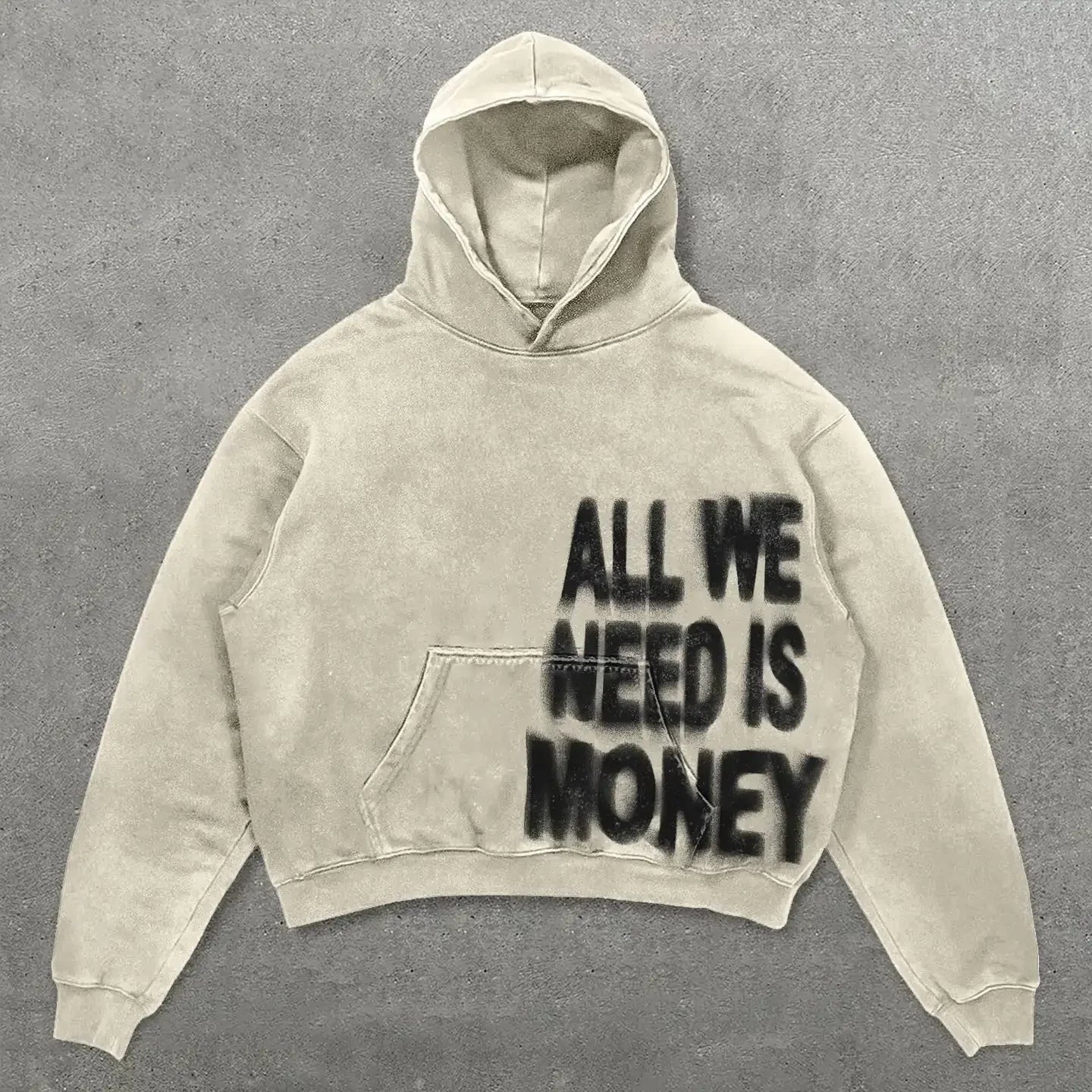 All we need is Money Pull over Hoodie