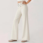 Sequin Wide Leglow waisted Trousers