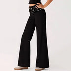 Sequin Wide Leglow waisted Trousers