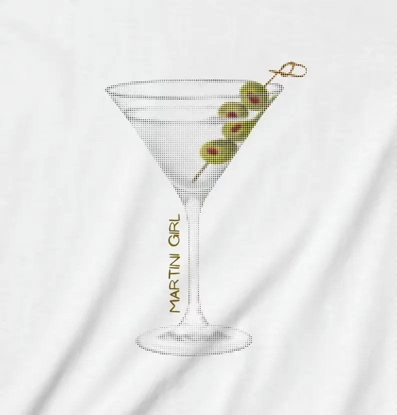 Martini Girl Baby Tee